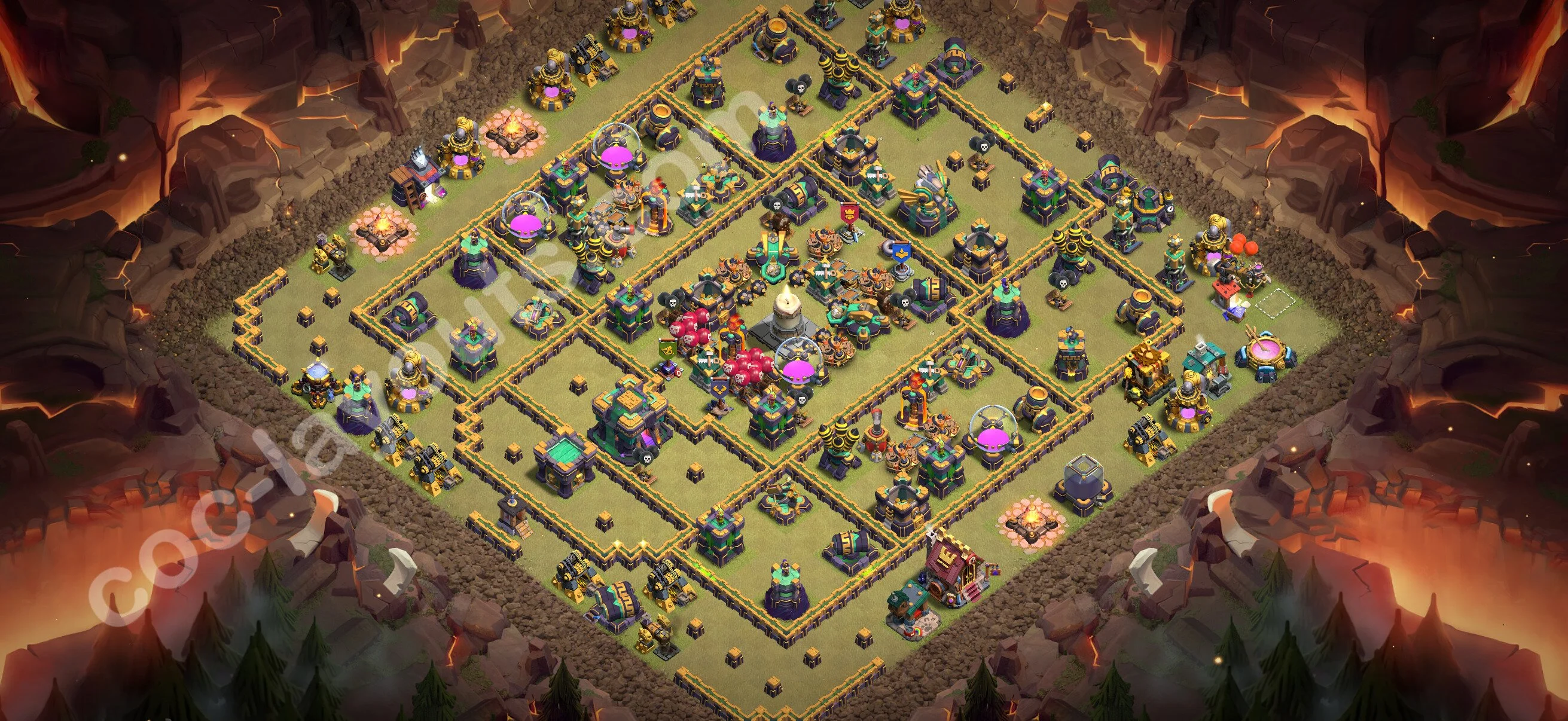 Top War Base TH14 with Link - CWL Defence Plan 2026 - Clash of Clans - (#243) — War BH14