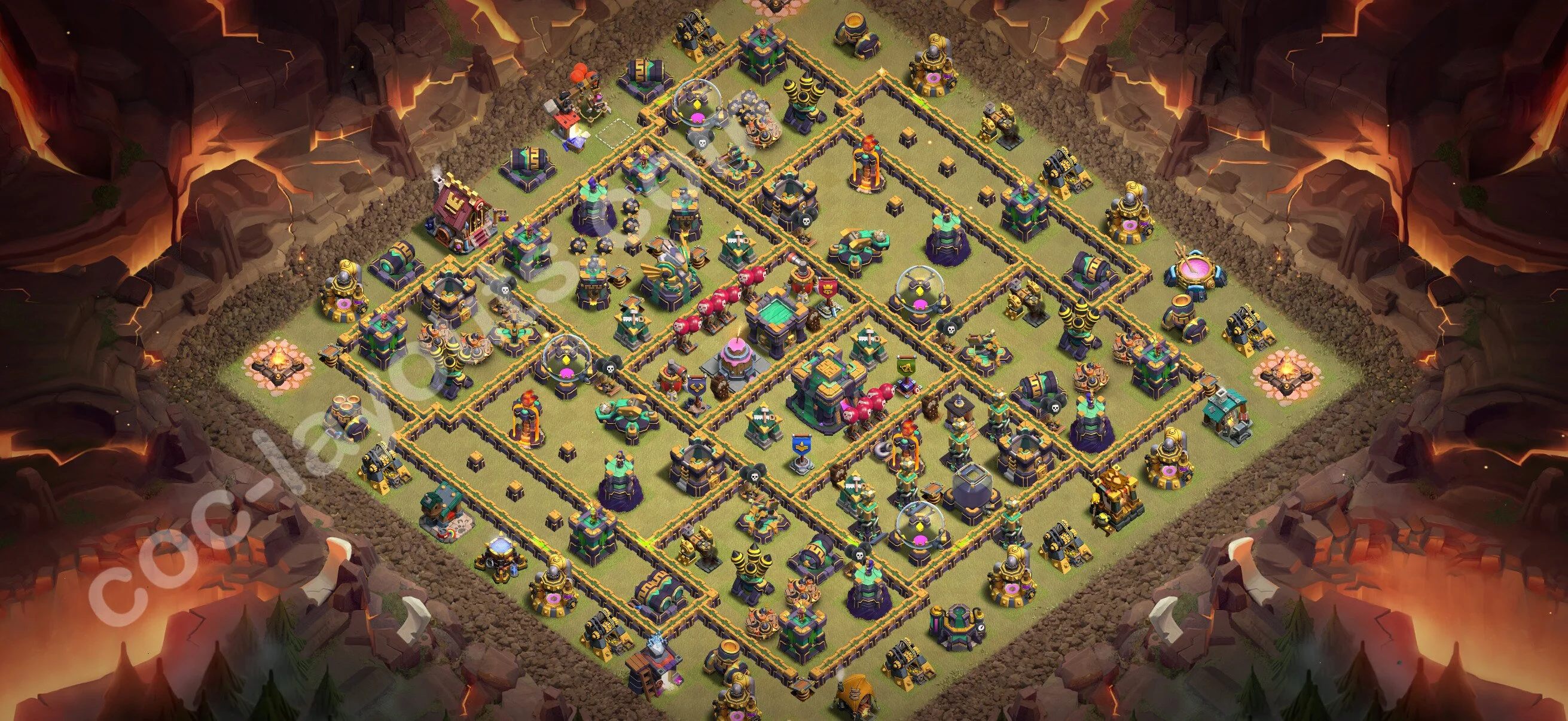 Top War Base TH14 with Link - CWL Defence Plan 2026 - Clash of Clans - (#248) — Krieg BH14