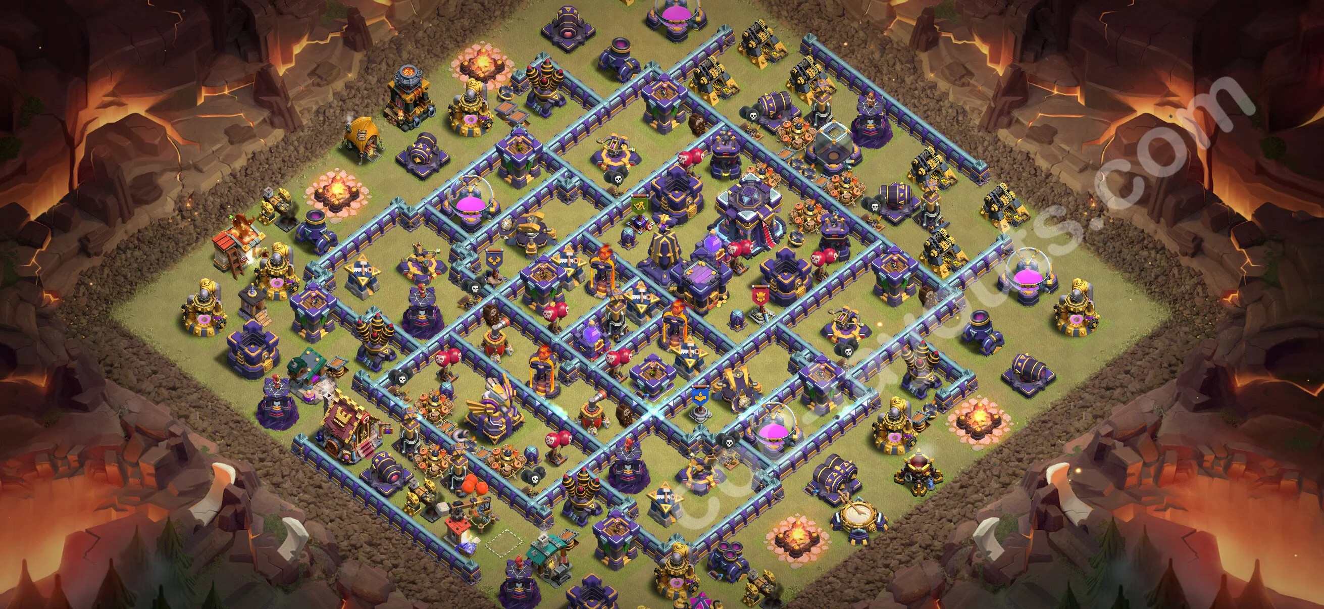 Top Base TH15 with Link - Anti Everything Defence Plan - Clash of Clans 2026 - (#85) — Verteidigung BH15
