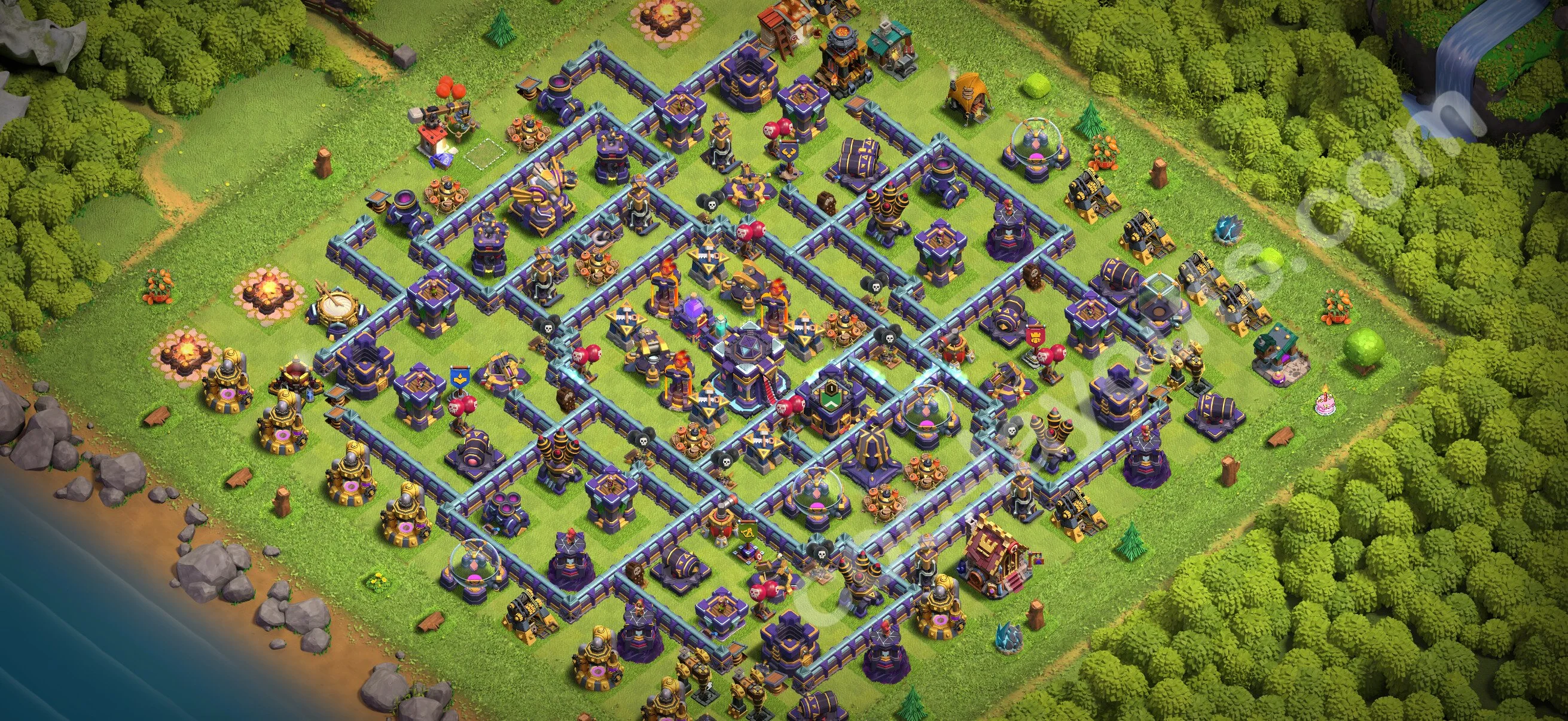 Top Base TH15 with Link - Anti Everything Defence Plan - Clash of Clans 2026 - (#89) — Захист TH15