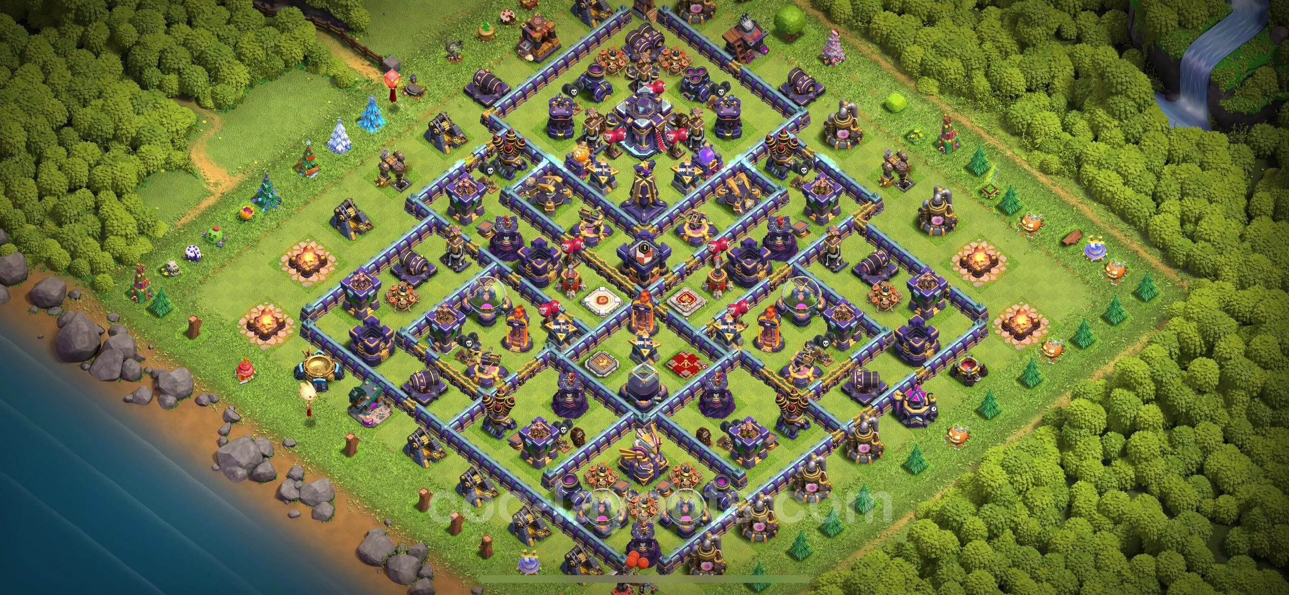 Farming Base TH15 with Link, Anti Everything, Hybrid - plan / layout / design - Clash of Clans - (#20) — Фарм TH15