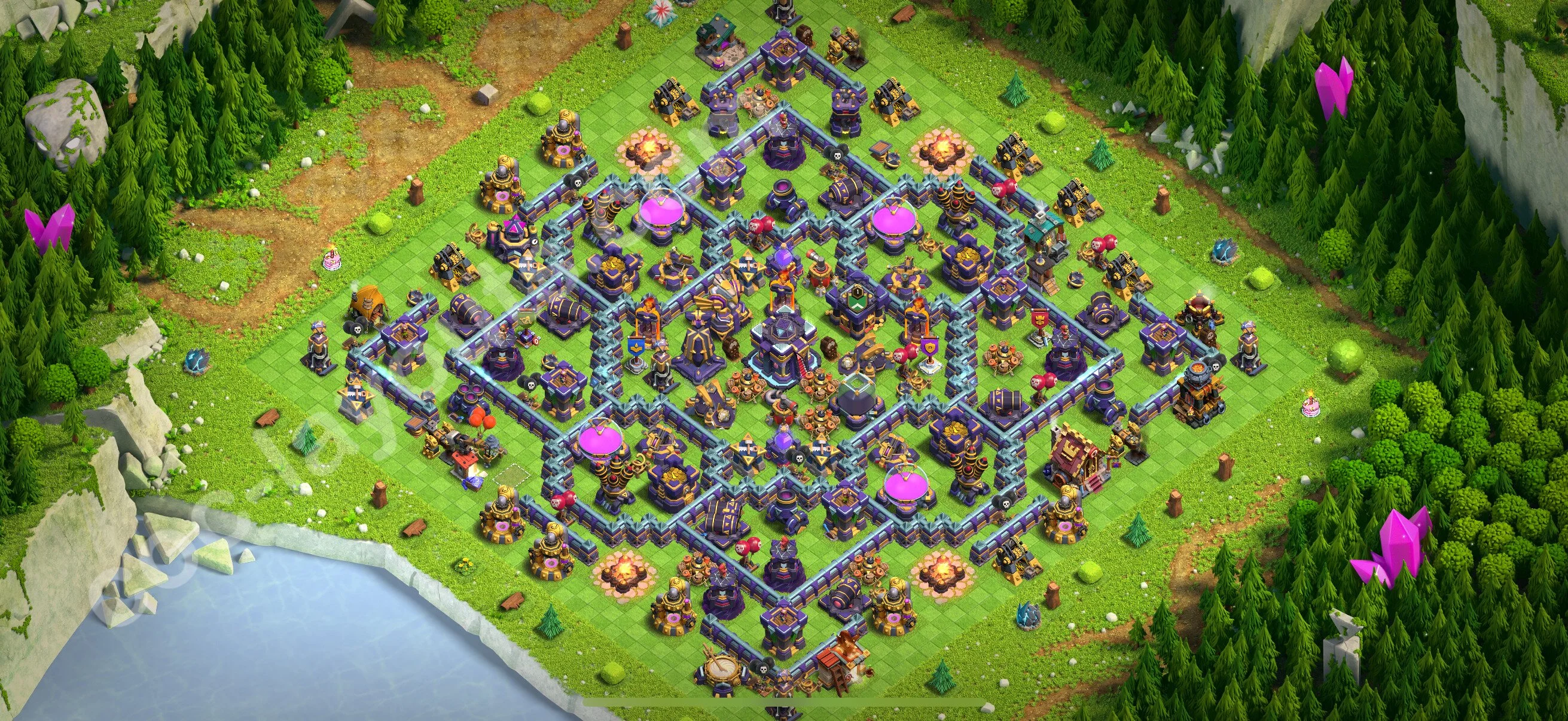 Farming Base TH15 Max Levels with Link - plan / layout / design - Clash of Clans 2026 - (#35) — Фарм TH15