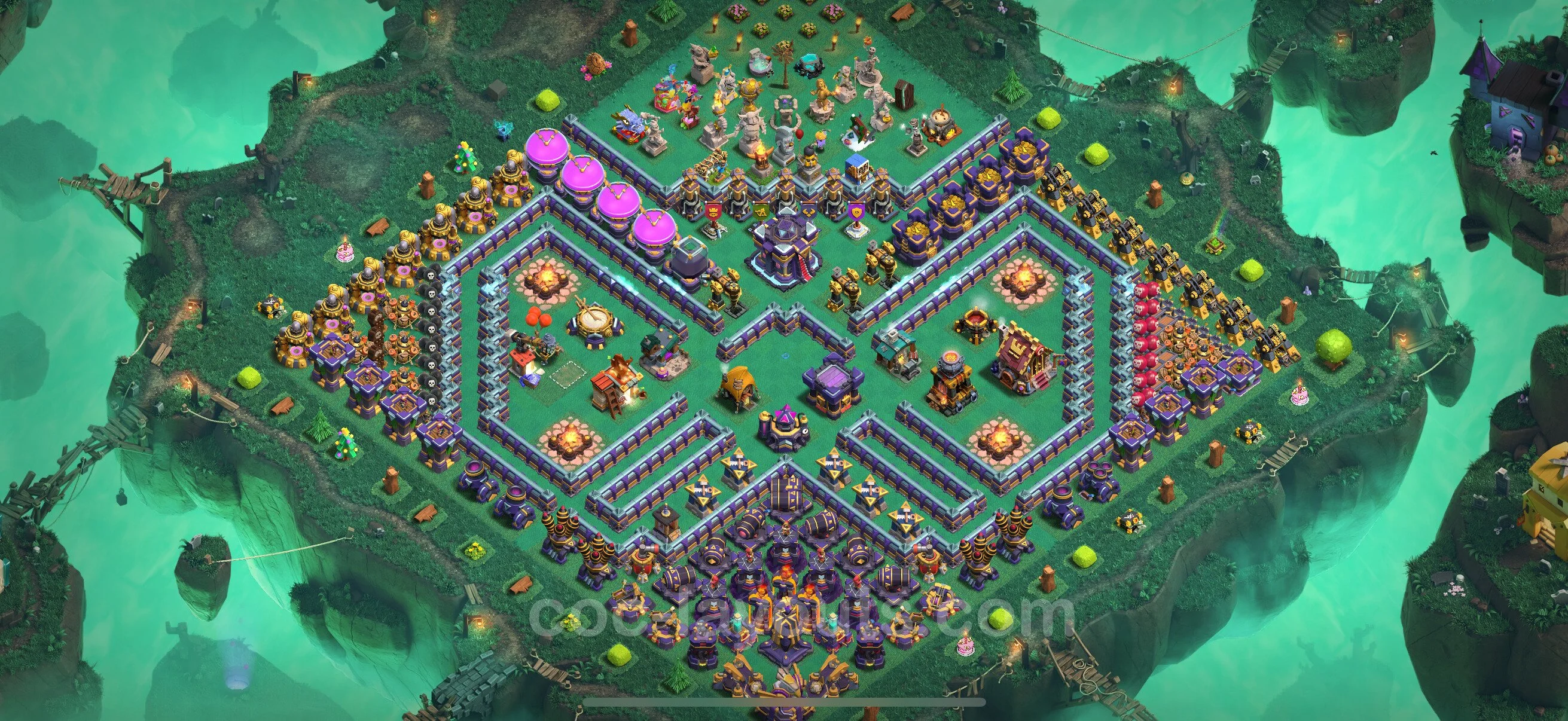 Top Troll Funny Base TH15 with Link - Funny Art Plan 2026 - Clash of Clans - (#36) — Fun TH15