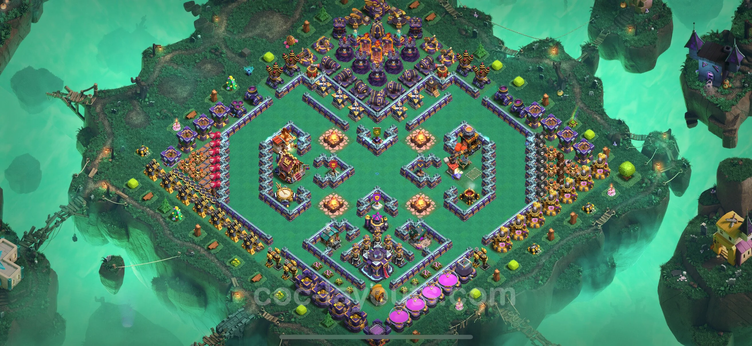 Top Troll Funny Base TH15 with Link - Funny Art Plan 2026 - Clash of Clans - (#37) — Spaß TH15
