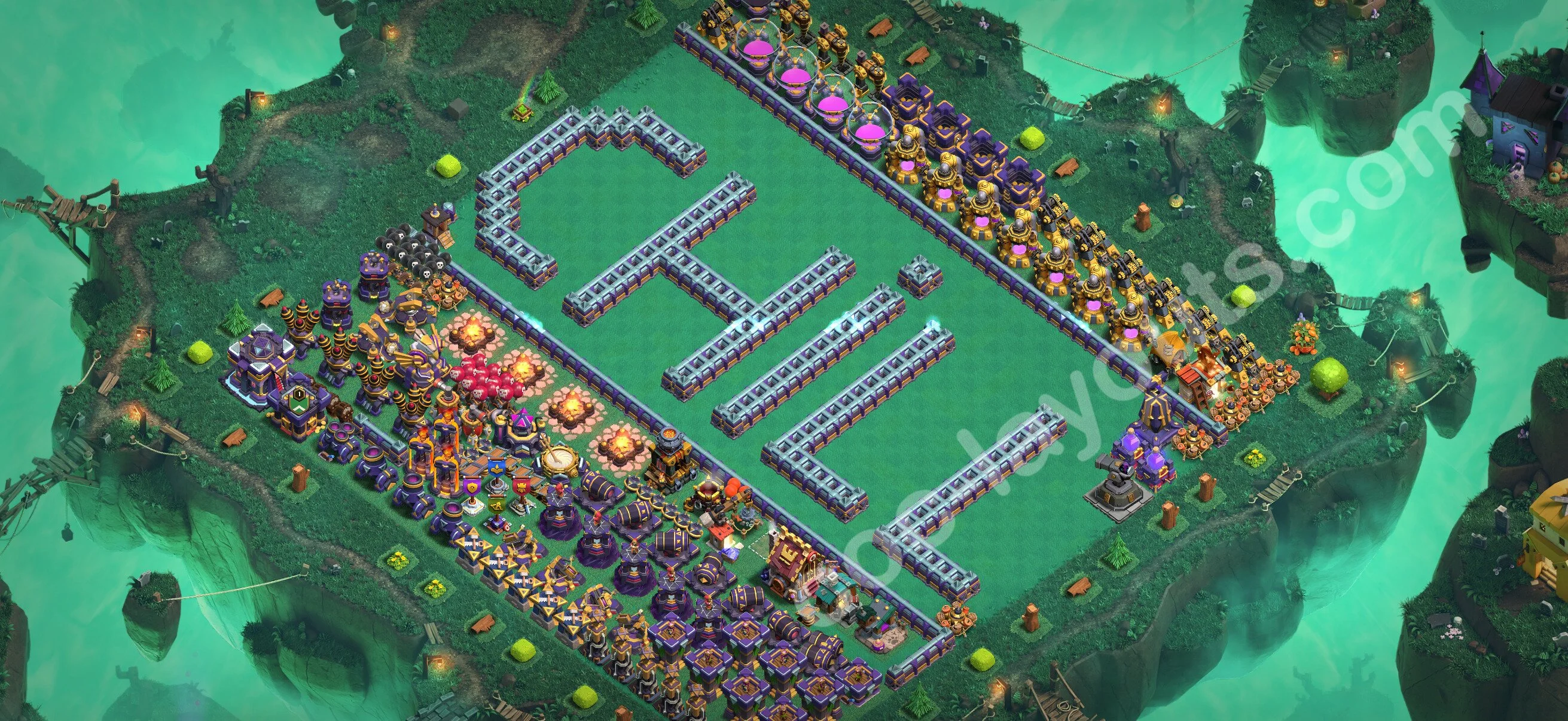 Top Troll Funny Base TH15 with Link - Funny Art Plan 2026 - Clash of Clans - (#42) — Fun TH15