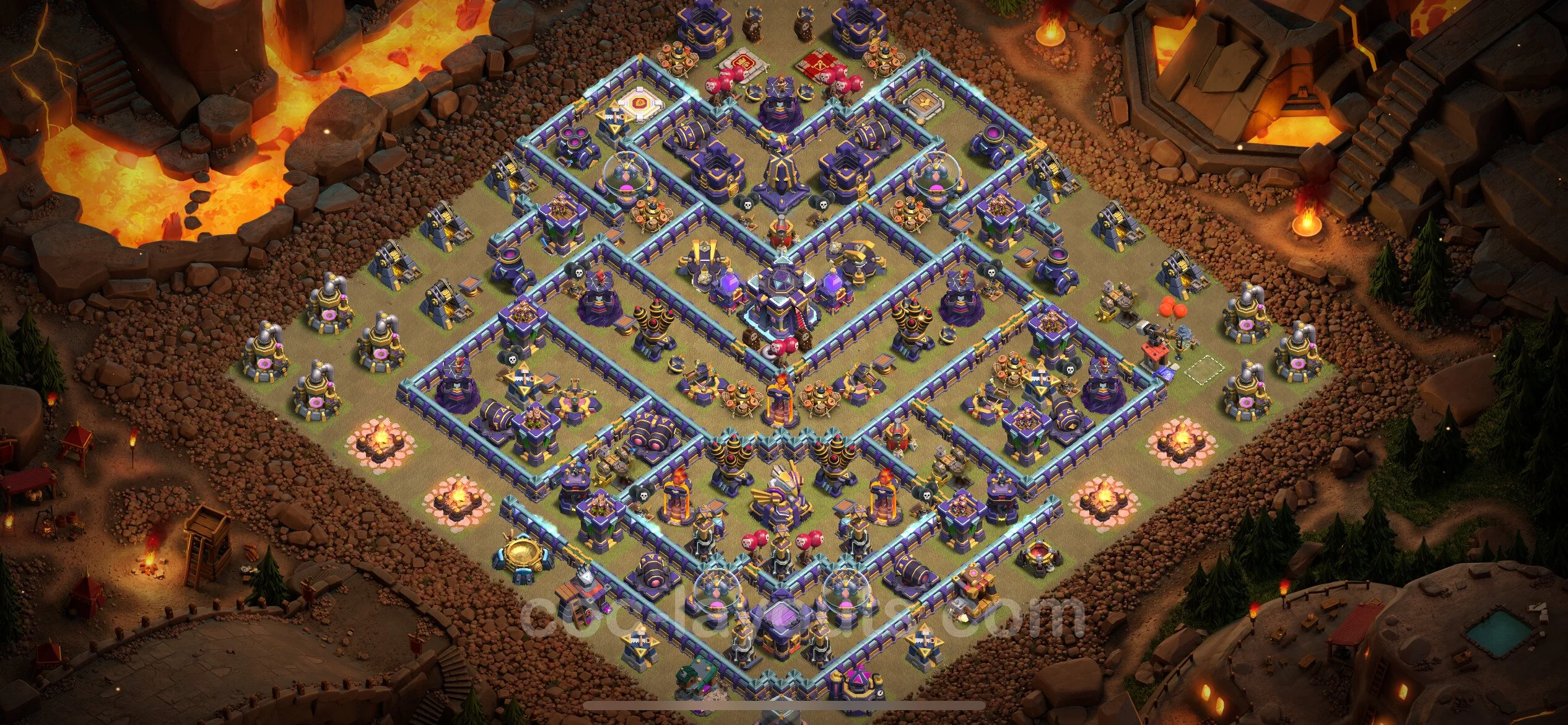 Top War Base TH15 with Link, Anti Everything - Anti 2 Stars CWL Plan - Clash of Clans - (#1)