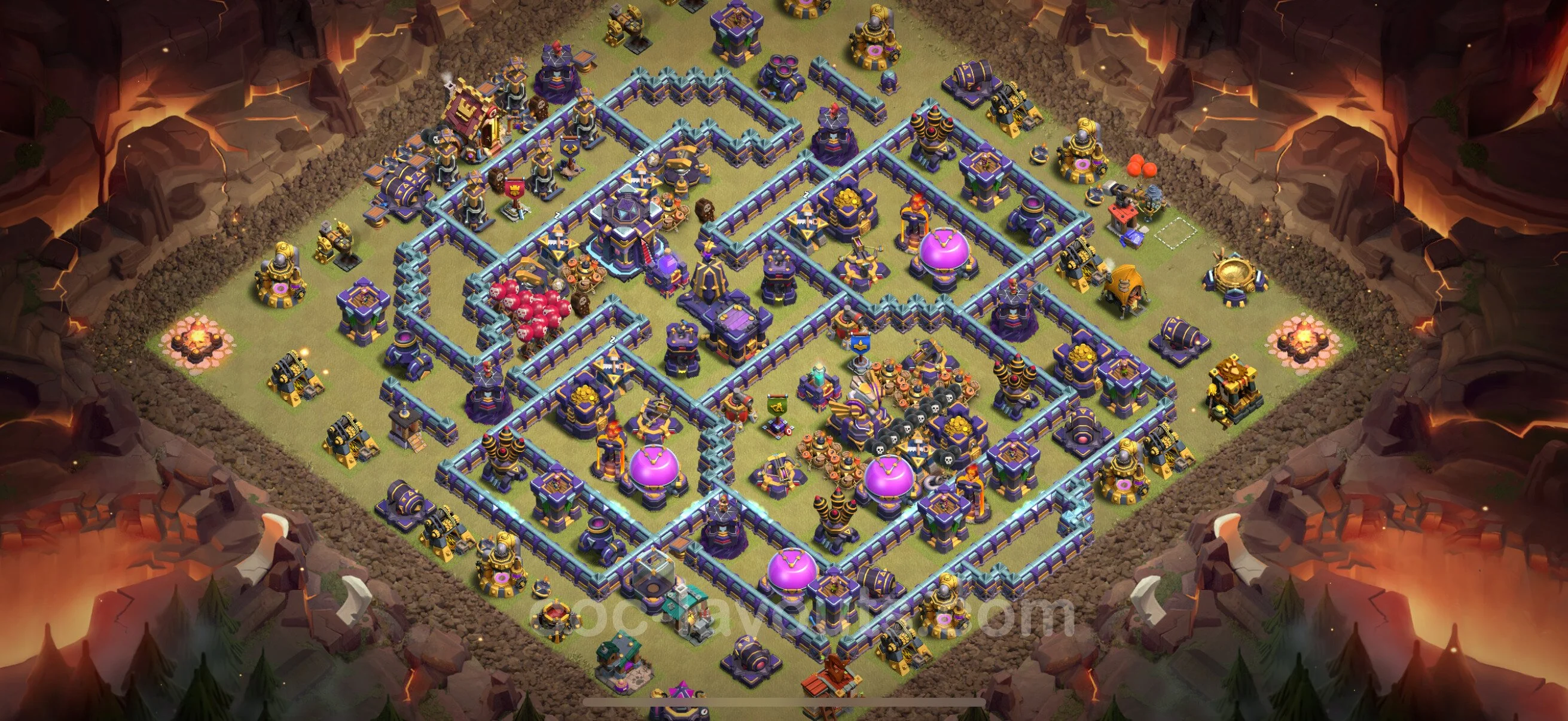 Top War Base TH15 with Link, Anti Everything - CWL Defence Plan - Clash of Clans - (#106) — Oorlog BH15