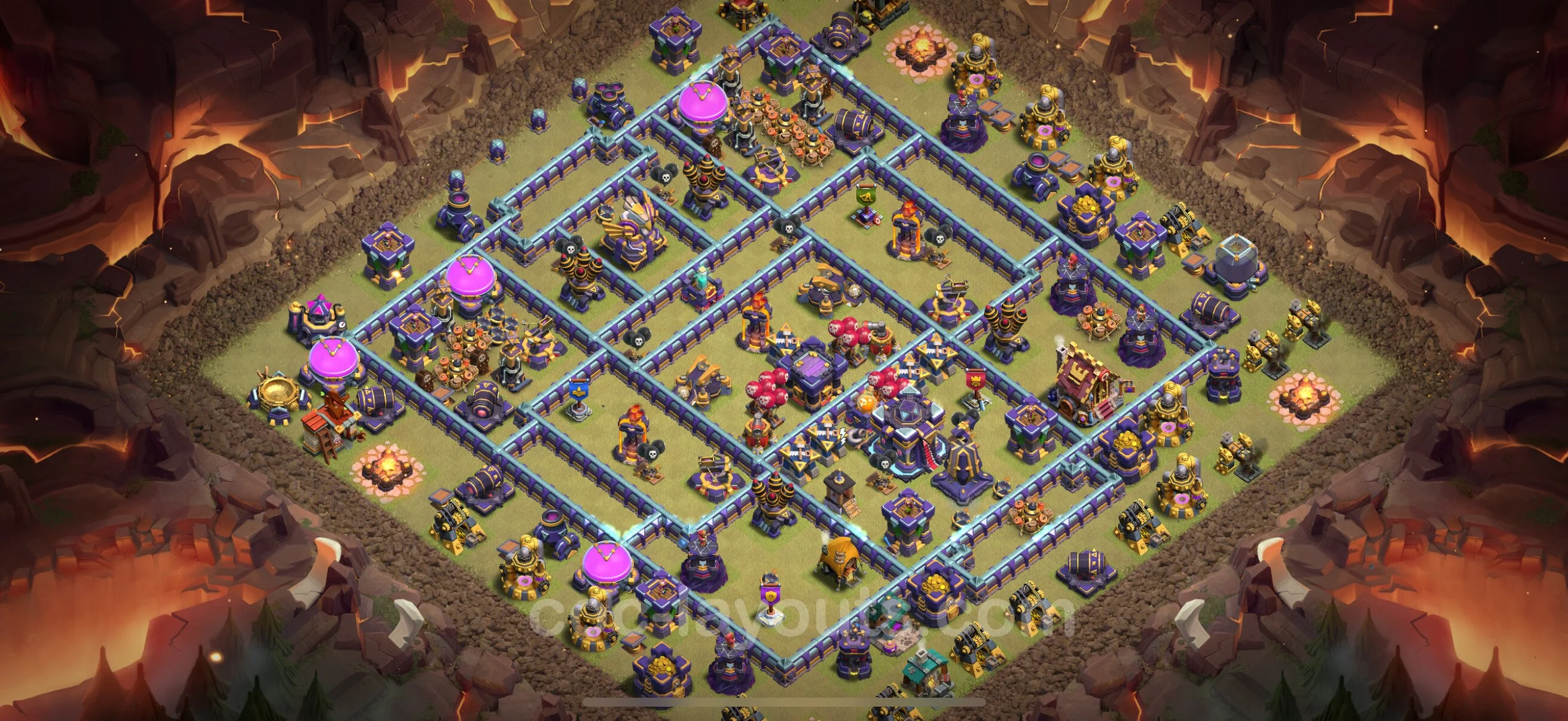 Top War Base TH15 with Link - CWL Defence Plan - Clash of Clans - (#109) — Krieg BH15