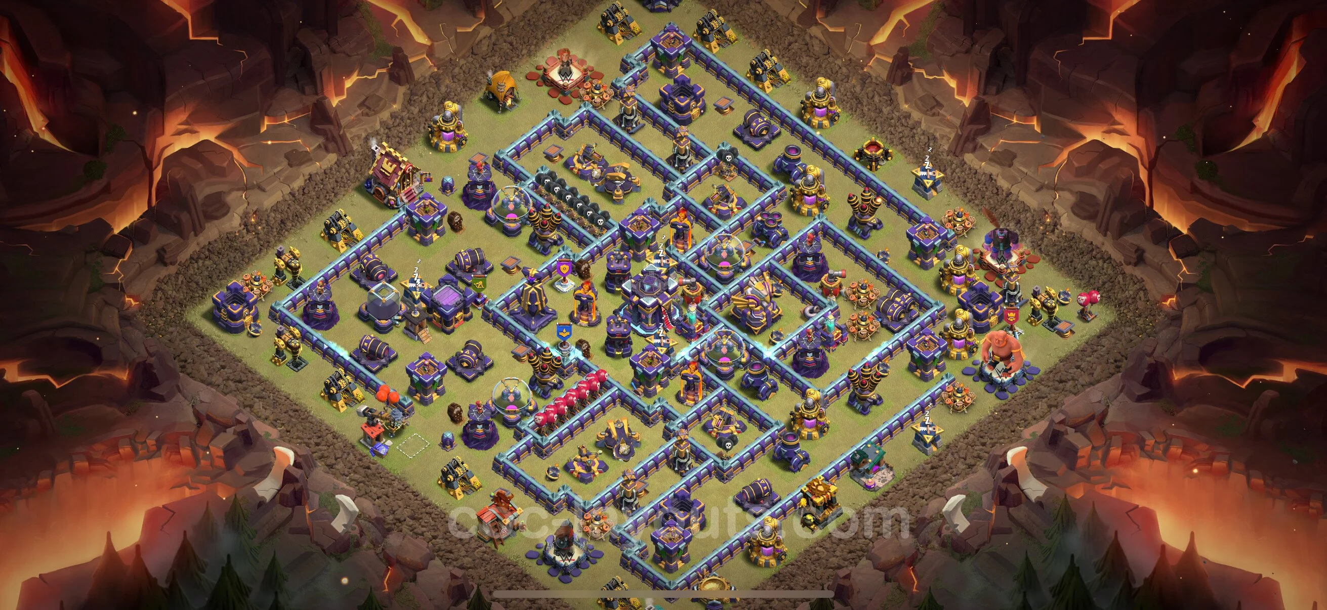 Top War Base TH15 with Link - Anti 2 Stars CWL Plan - Clash of Clans - (#111) — Oorlog BH15