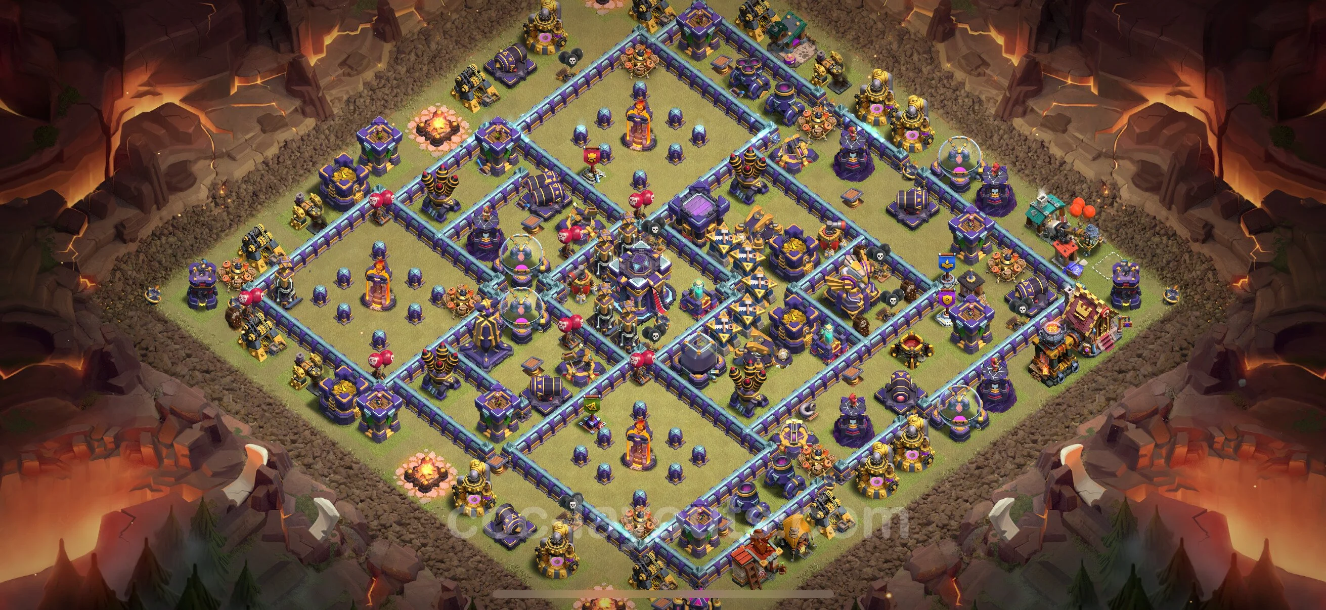 Top War Base TH15 with Link - Anti 3 Stars CWL Plan - Clash of Clans - (#113) — Война BH15