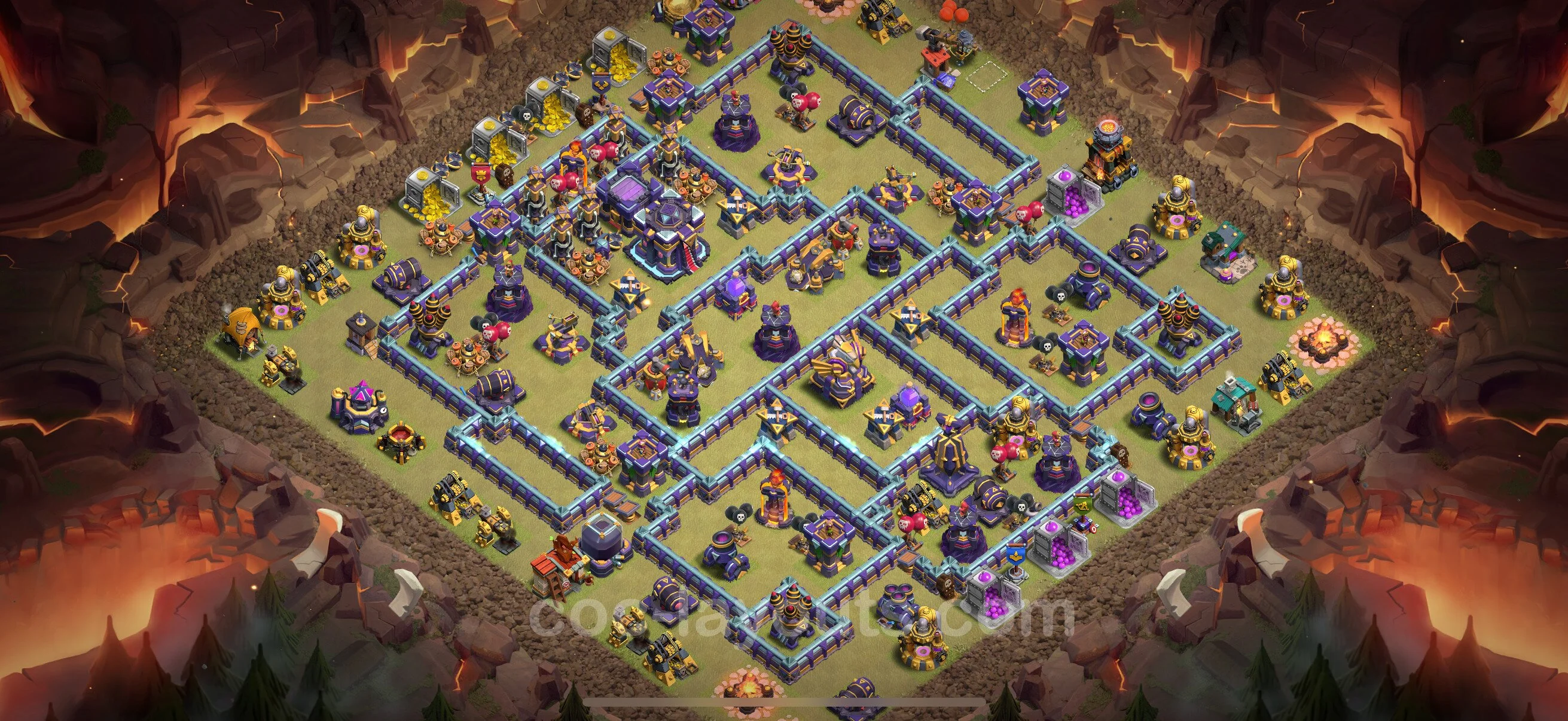 Top War Base TH15 with Link, Anti Everything - CWL Defence Plan - Clash of Clans - (#116) — War BH15