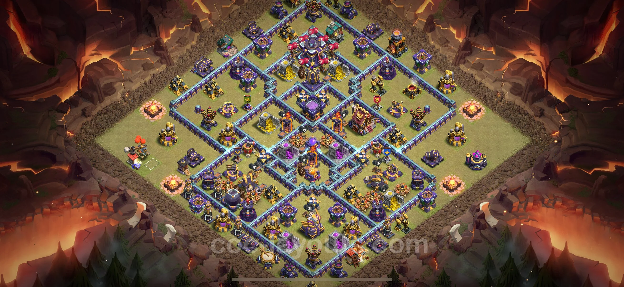 Top War Base TH15 with Link, Hybrid - Anti 3 Stars CWL Plan - Clash of Clans - (#118) — Krieg BH15