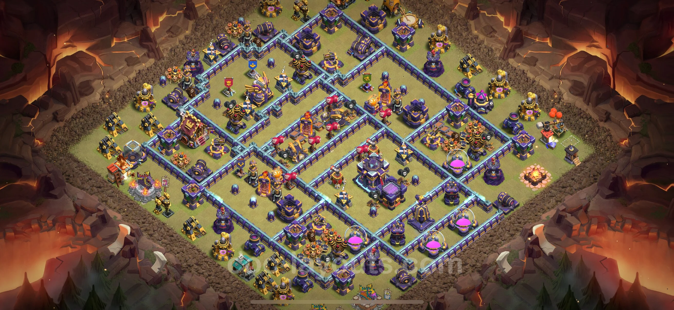 Top War Base TH15 with Link - Anti 3 Stars CWL Plan - Clash of Clans - (#119) — Війна BH15