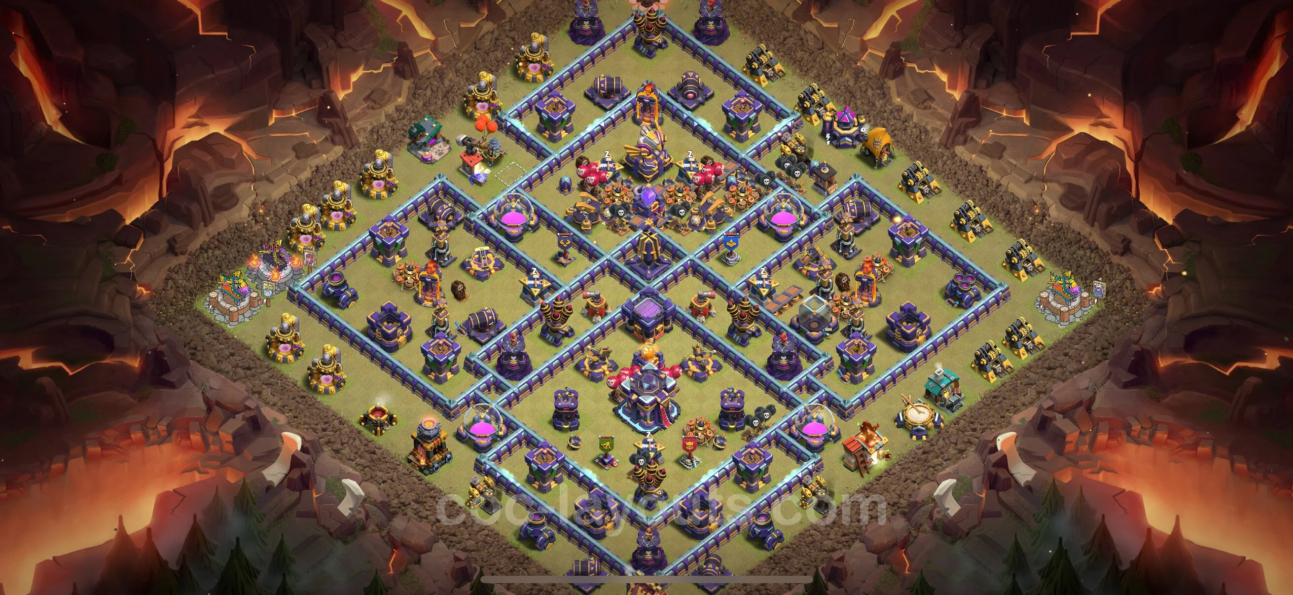 Top War Base TH15 with Link - Anti 3 Stars CWL Plan - Clash of Clans - (#120) — Війна BH15