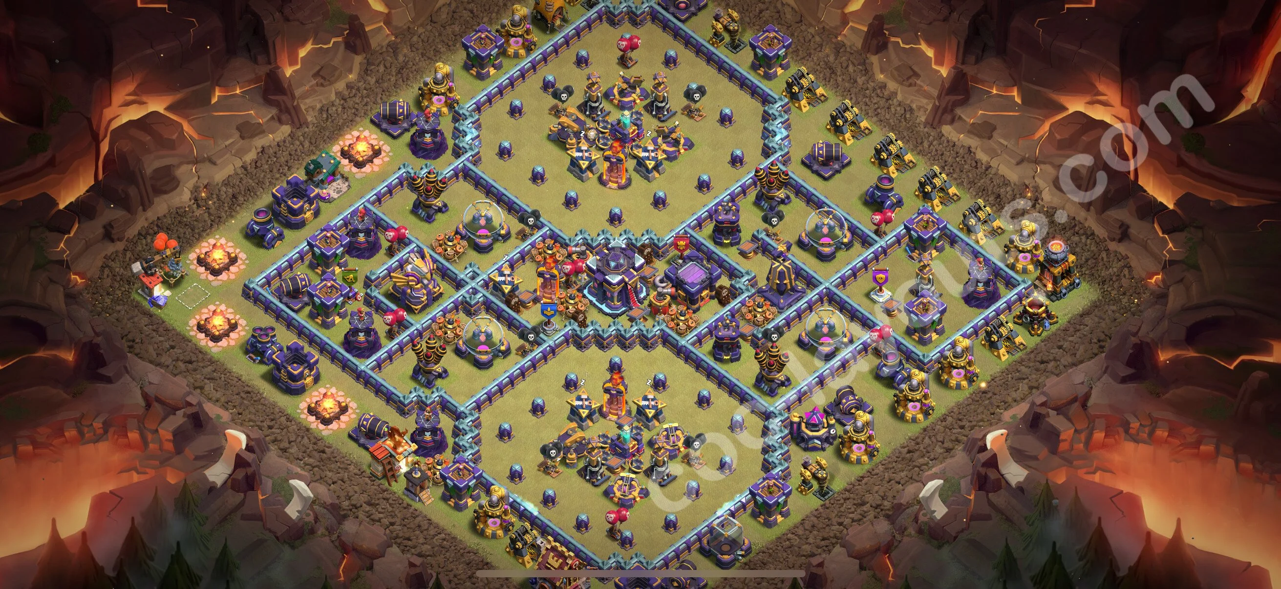 Top War Base TH15 with Link - Anti 3 Stars CWL Plan 2026 - Clash of Clans - (#125) — Krieg BH15