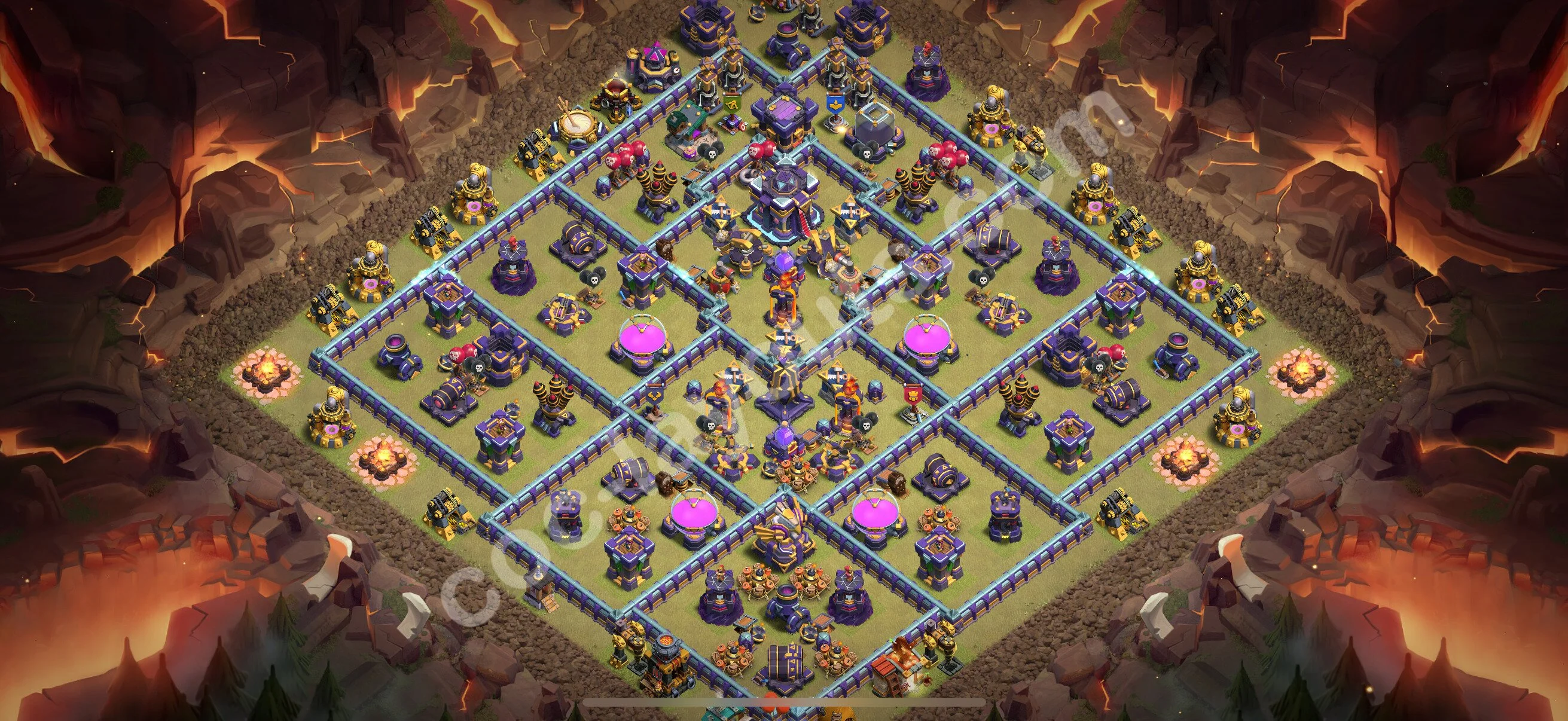Top War Base TH15 with Link, Anti Air / Electro Dragon - Anti 3 Stars CWL Plan 2026 - Clash of Clans - (#129) — Krieg BH15