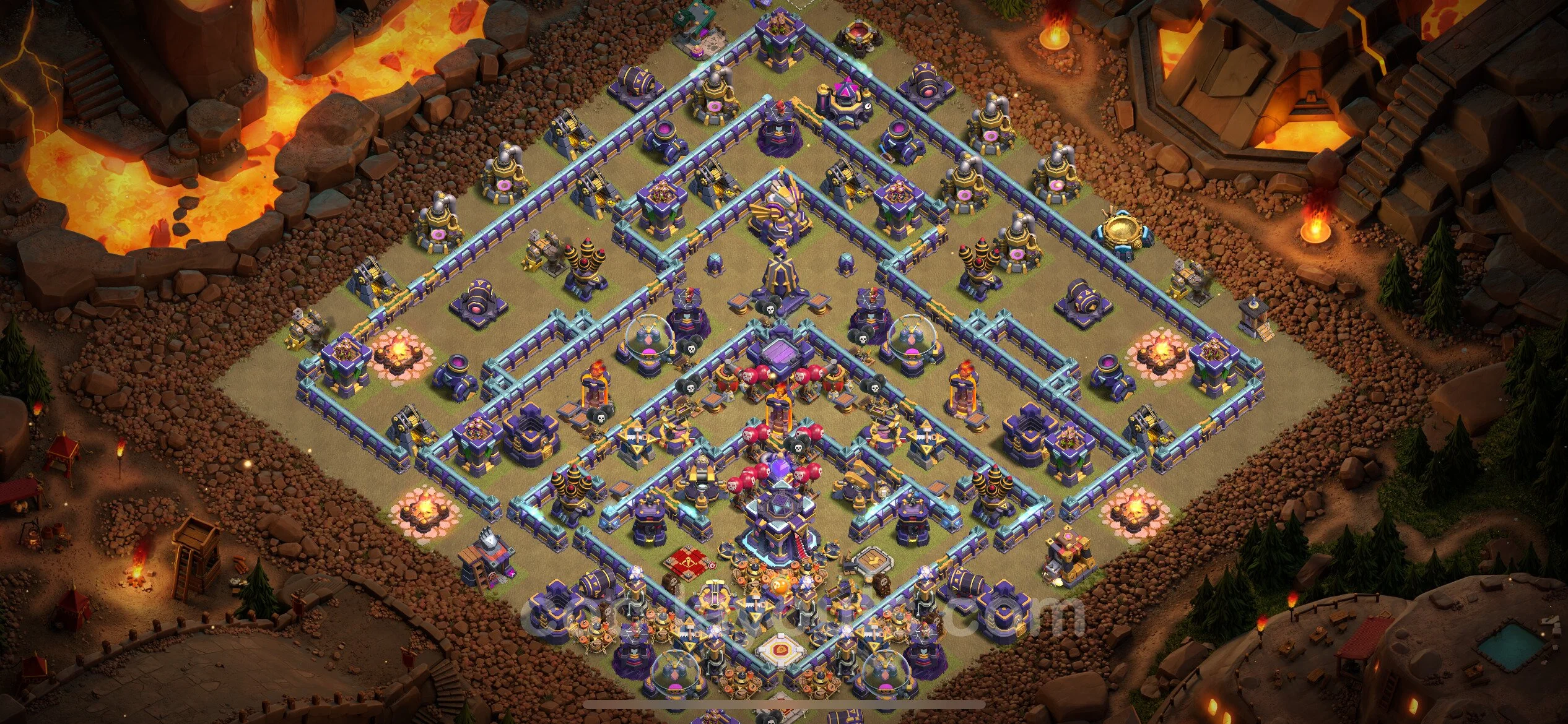 Top War Base TH15 with Link, Anti Everything - CWL Defence Plan - Clash of Clans - (#13) — War BH15