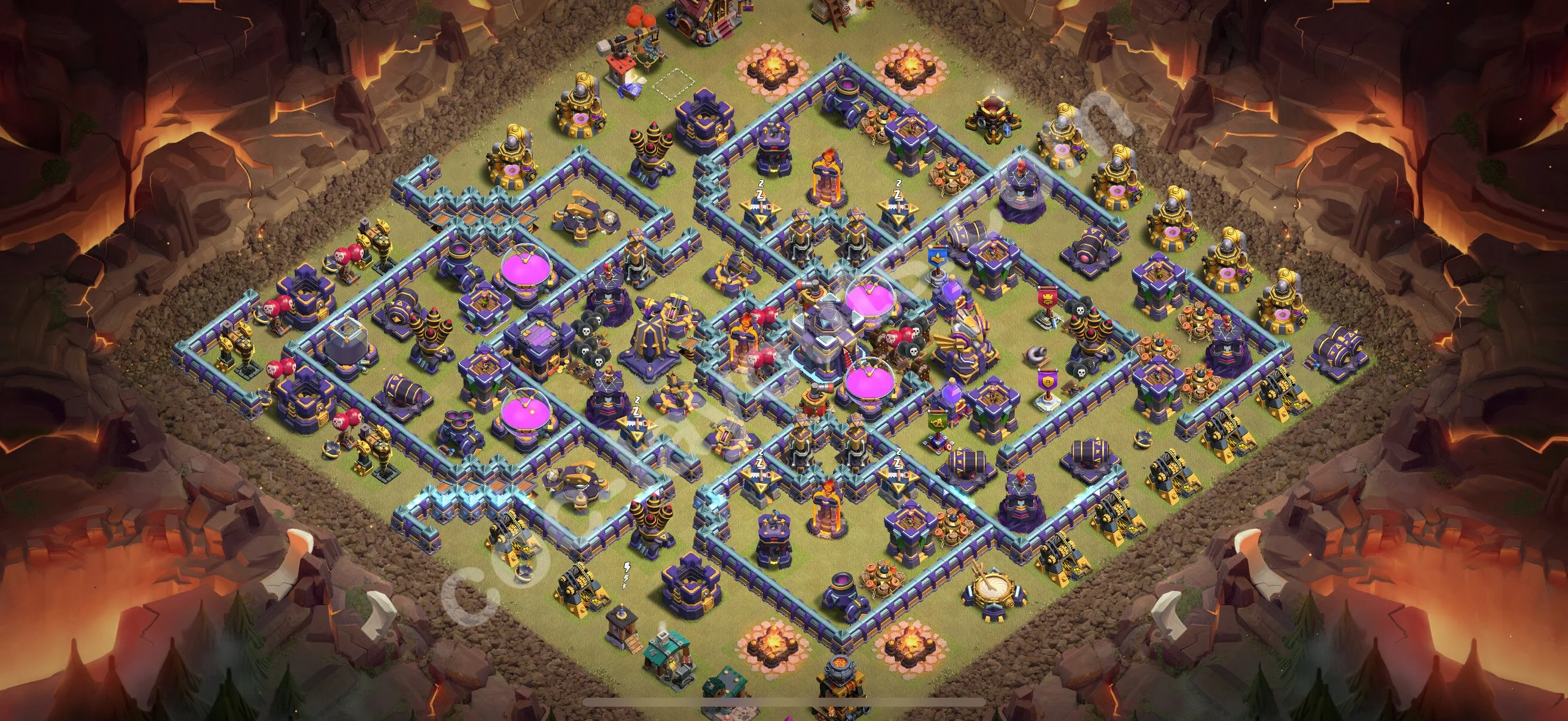 Top War Base TH15 with Link - Anti 3 Stars CWL Plan 2026 - Clash of Clans - (#130) — Guerre BH15