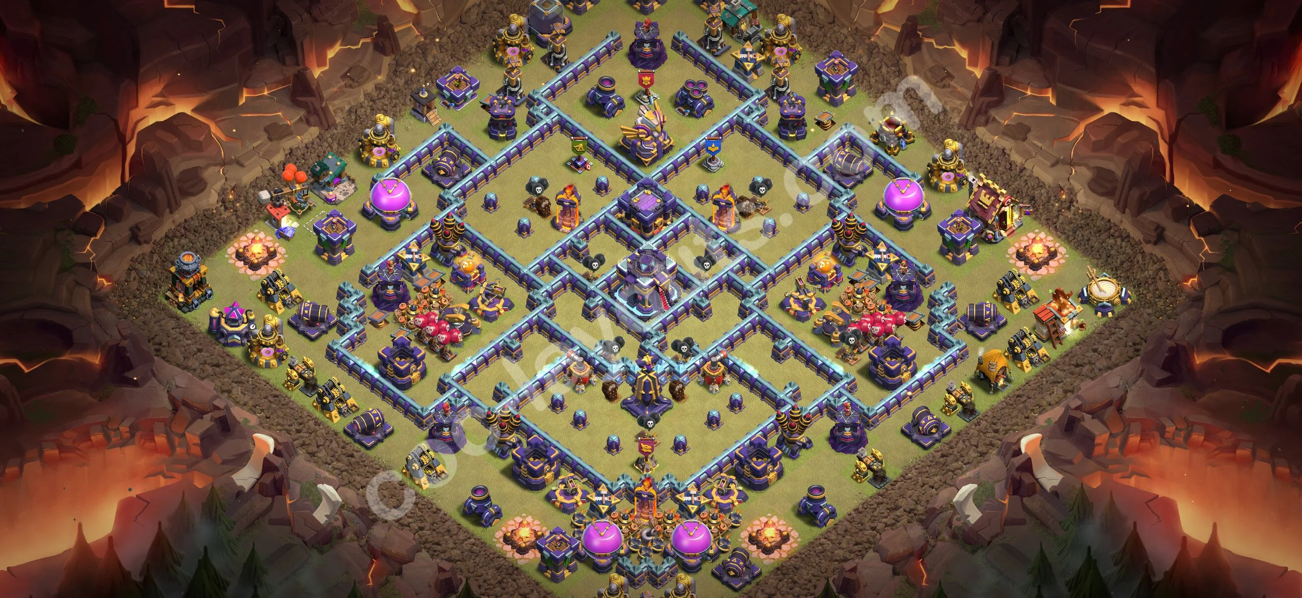 Top War Base TH15 with Link - Anti 2 Stars CWL Plan 2026 - Clash of Clans - (#134) — Guerre BH15