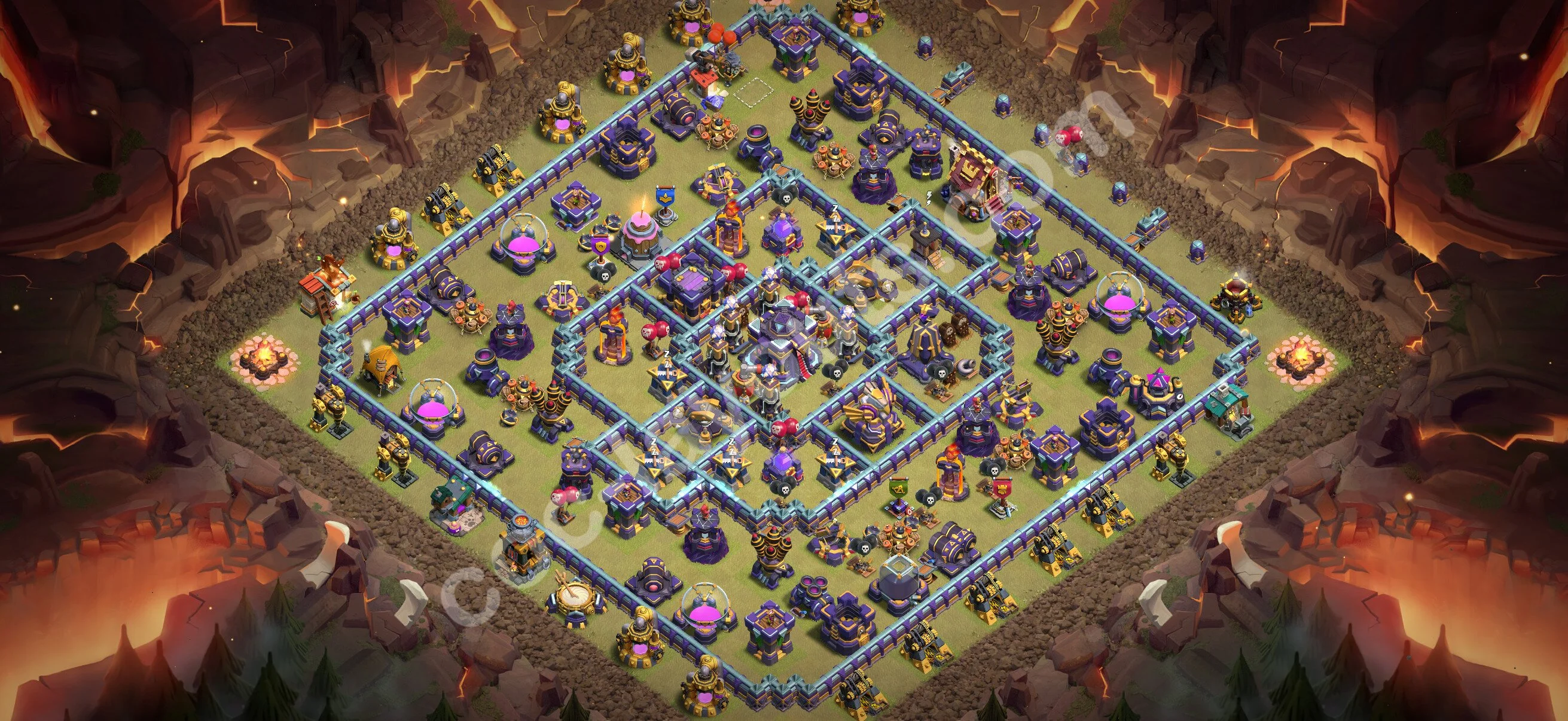 Top War Base TH15 with Link, Anti Air / Electro Dragon - Anti 2 Stars CWL Plan 2026 - Clash of Clans - (#142) — Война BH15