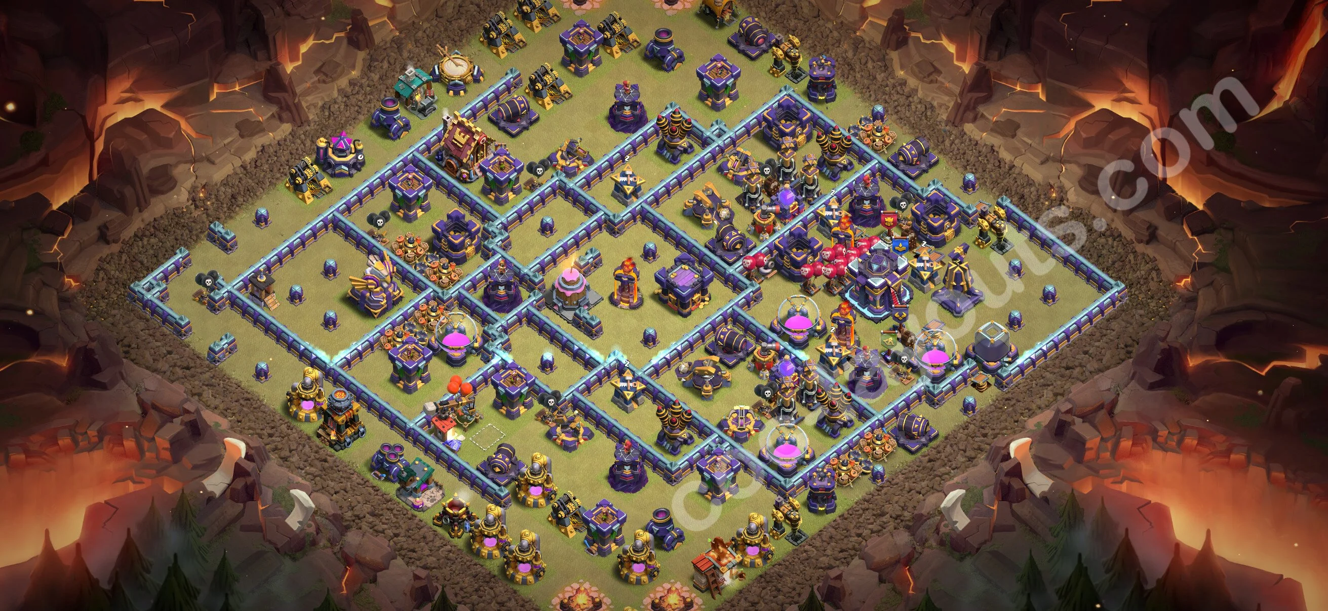 Top War Base TH15 with Link - Anti 3 Stars CWL Plan 2026 - Clash of Clans - (#143) — Oorlog BH15
