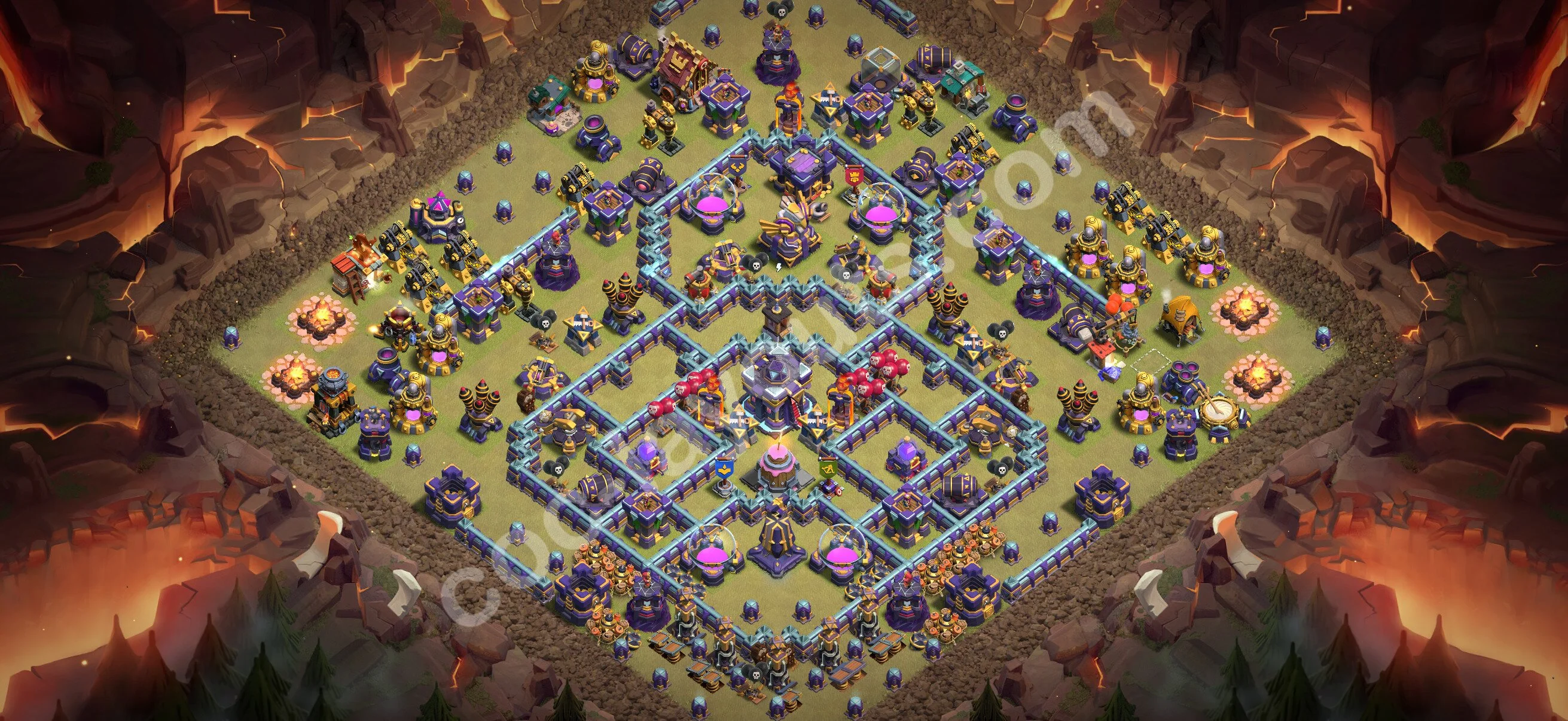 Top War Base TH15 with Link - Anti 3 Stars CWL Plan 2026 - Clash of Clans - (#144) — Krieg BH15