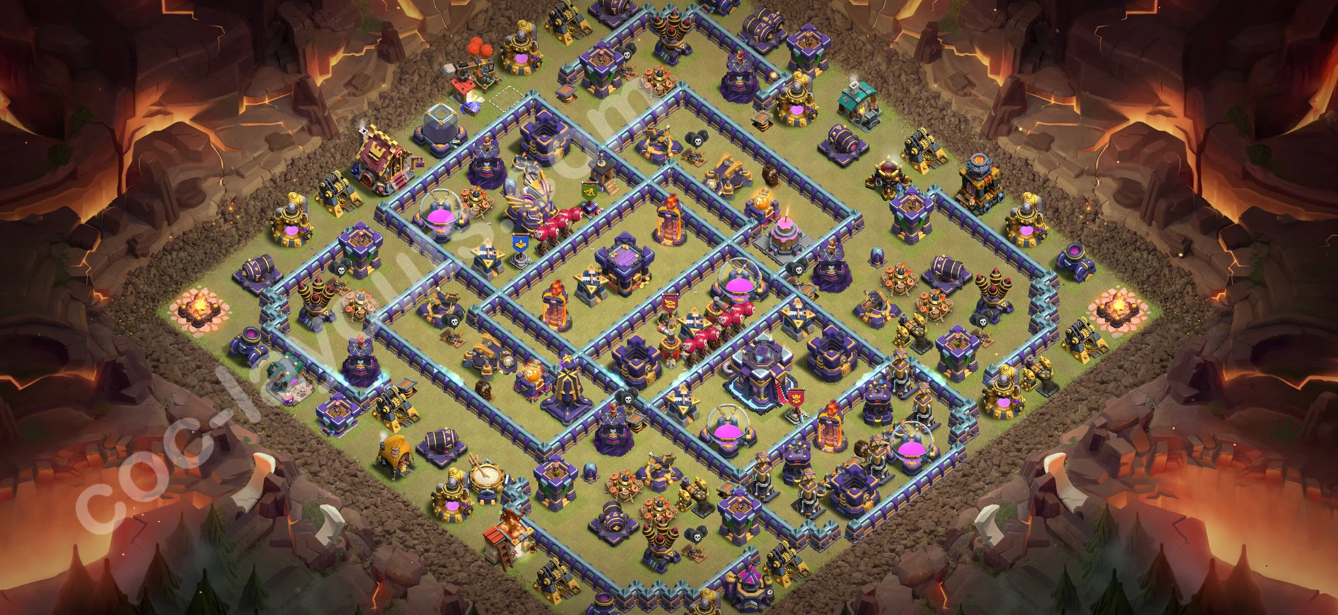 Top War Base TH15 with Link - Anti 3 Stars CWL Plan 2026 - Clash of Clans - (#147) — Guerre BH15
