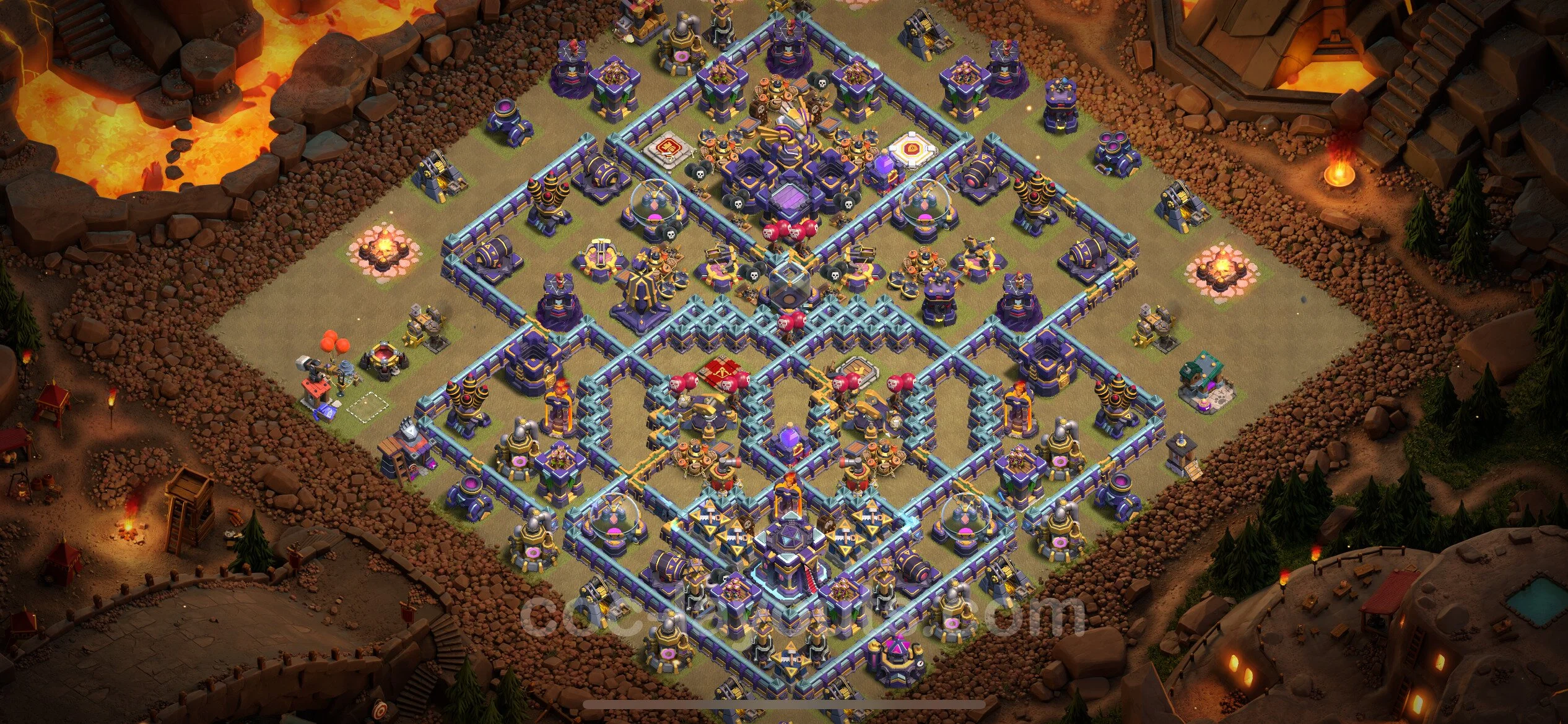Top War Base TH15 with Link, Hybrid - CWL Defence Plan - Clash of Clans - (#20) — Война BH15