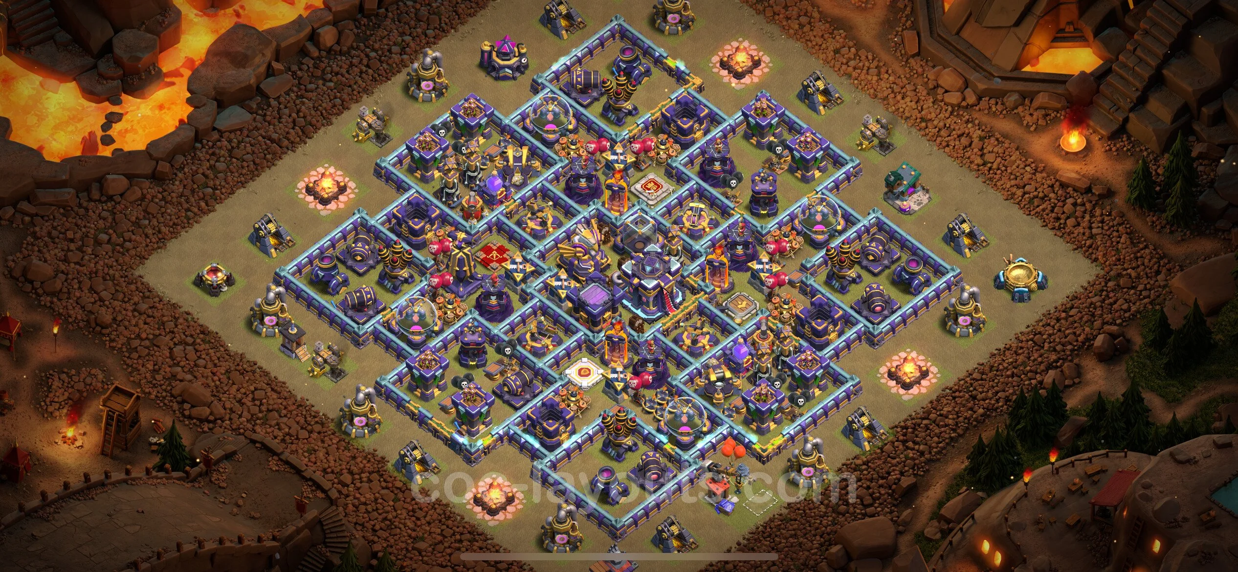 Top War Base TH15 with Link, Anti Everything, Hybrid - CWL Defence Plan - Clash of Clans - (#28) — Oorlog BH15