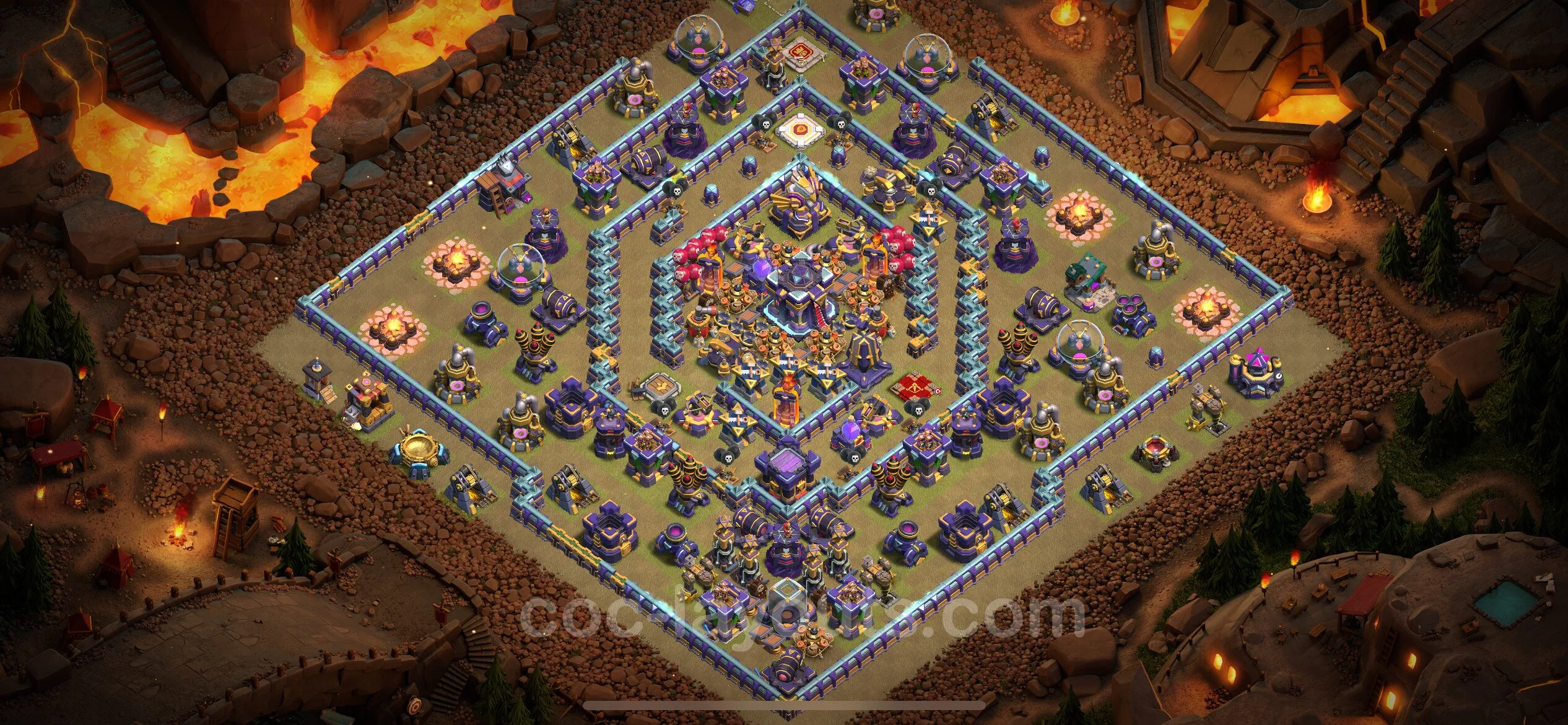 Top War Base TH15 with Link, Anti Everything - CWL Defence Plan - Clash of Clans - (#30) — Oorlog BH15