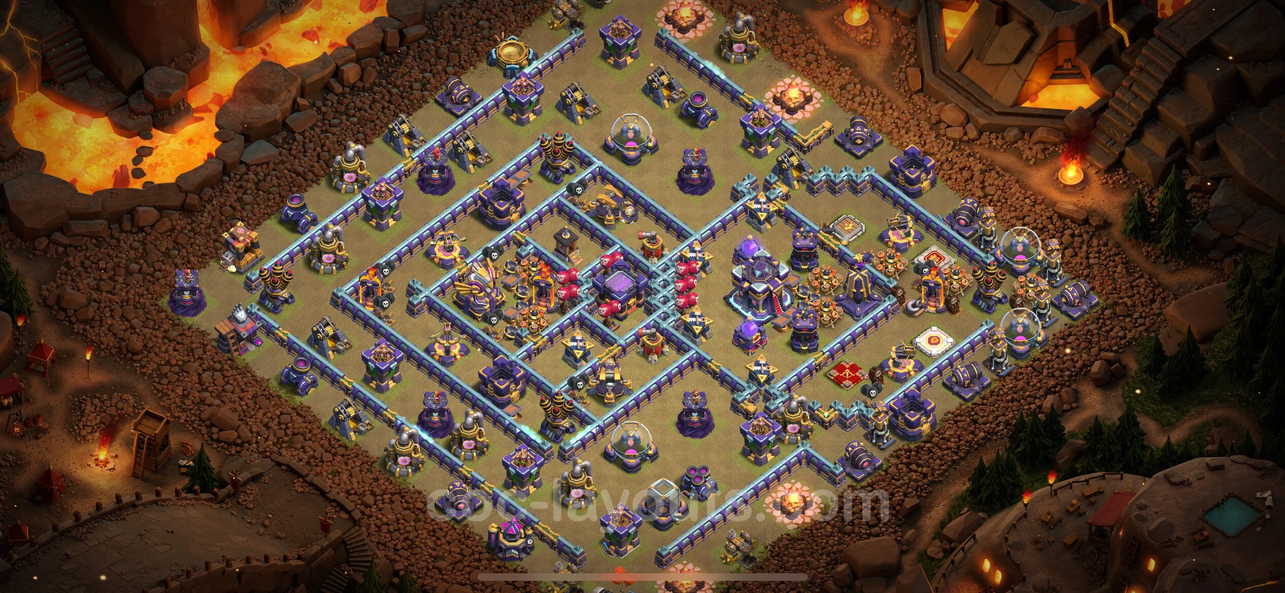 Top War Base TH15 with Link, Anti Everything - Anti 2 Stars CWL Plan - Clash of Clans - (#41) — Wojna BH15
