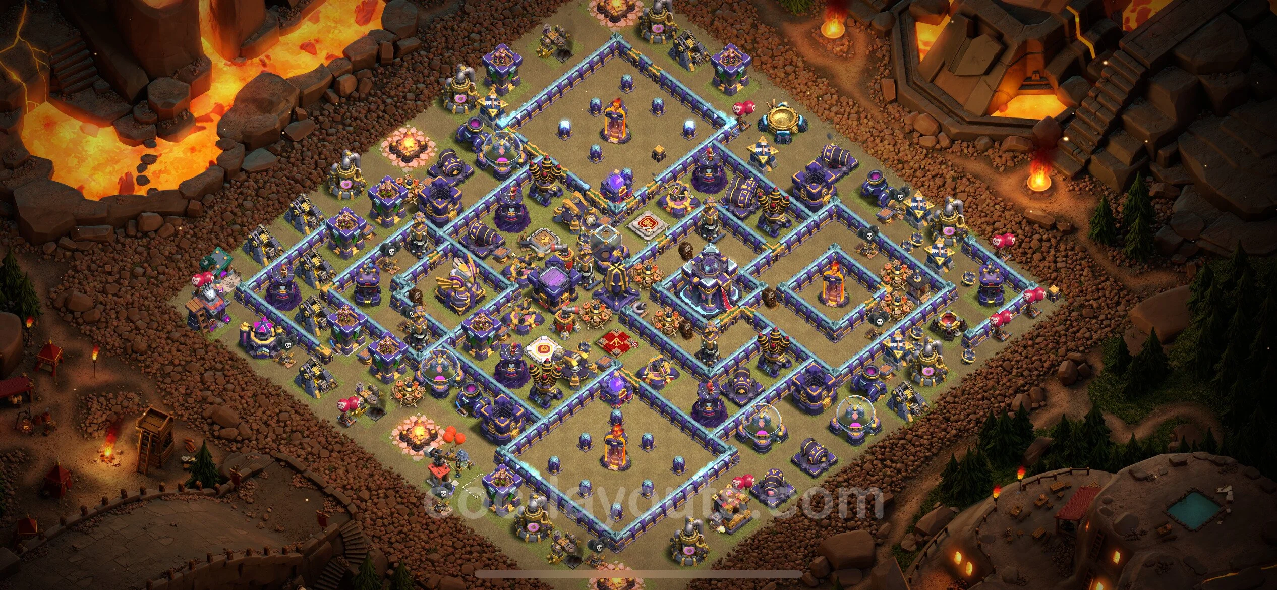Top War Base TH15 with Link, Anti Everything - Anti 3 Stars CWL Plan - Clash of Clans - (#43) — Krieg BH15