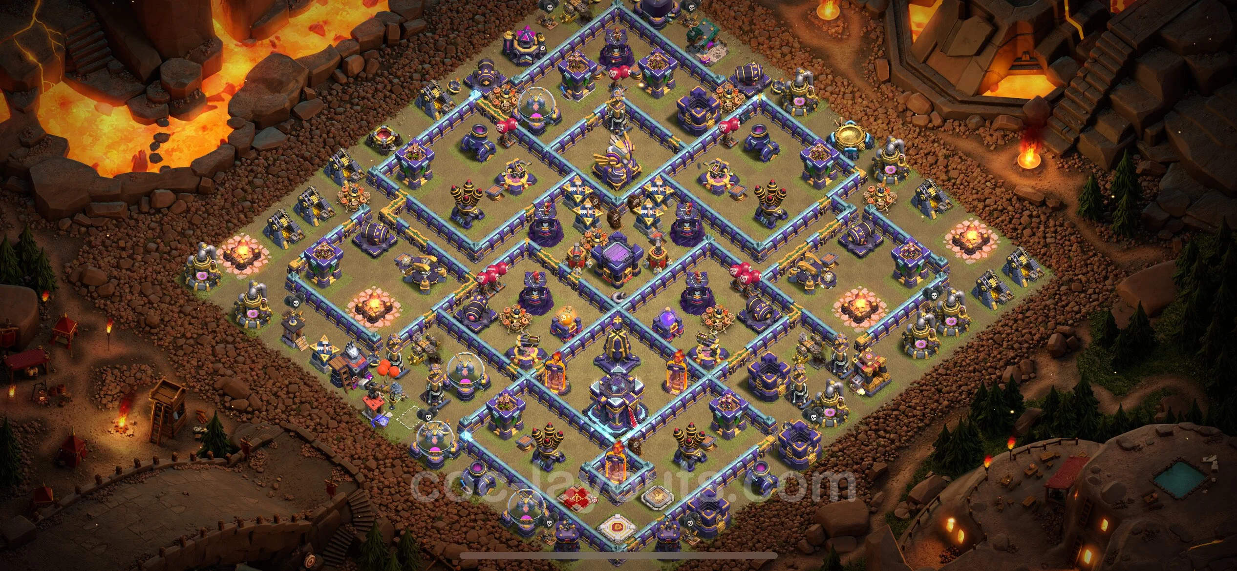 Top War Base TH15 with Link, Anti Everything - Anti 3 Stars CWL Plan - Clash of Clans - (#49) — Oorlog BH15