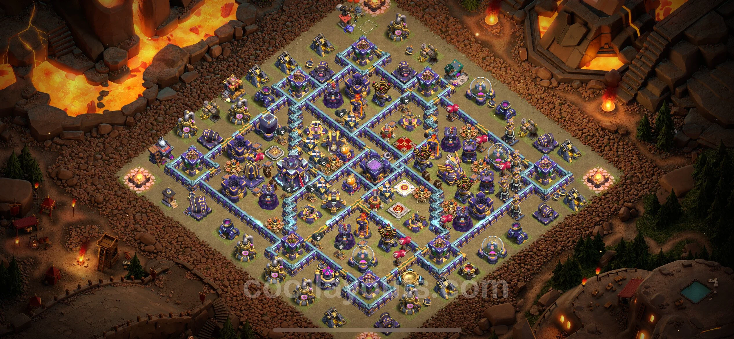 Top War Base TH15 with Link, Hybrid - Anti 3 Stars CWL Plan - Clash of Clans - (#56) — Війна BH15