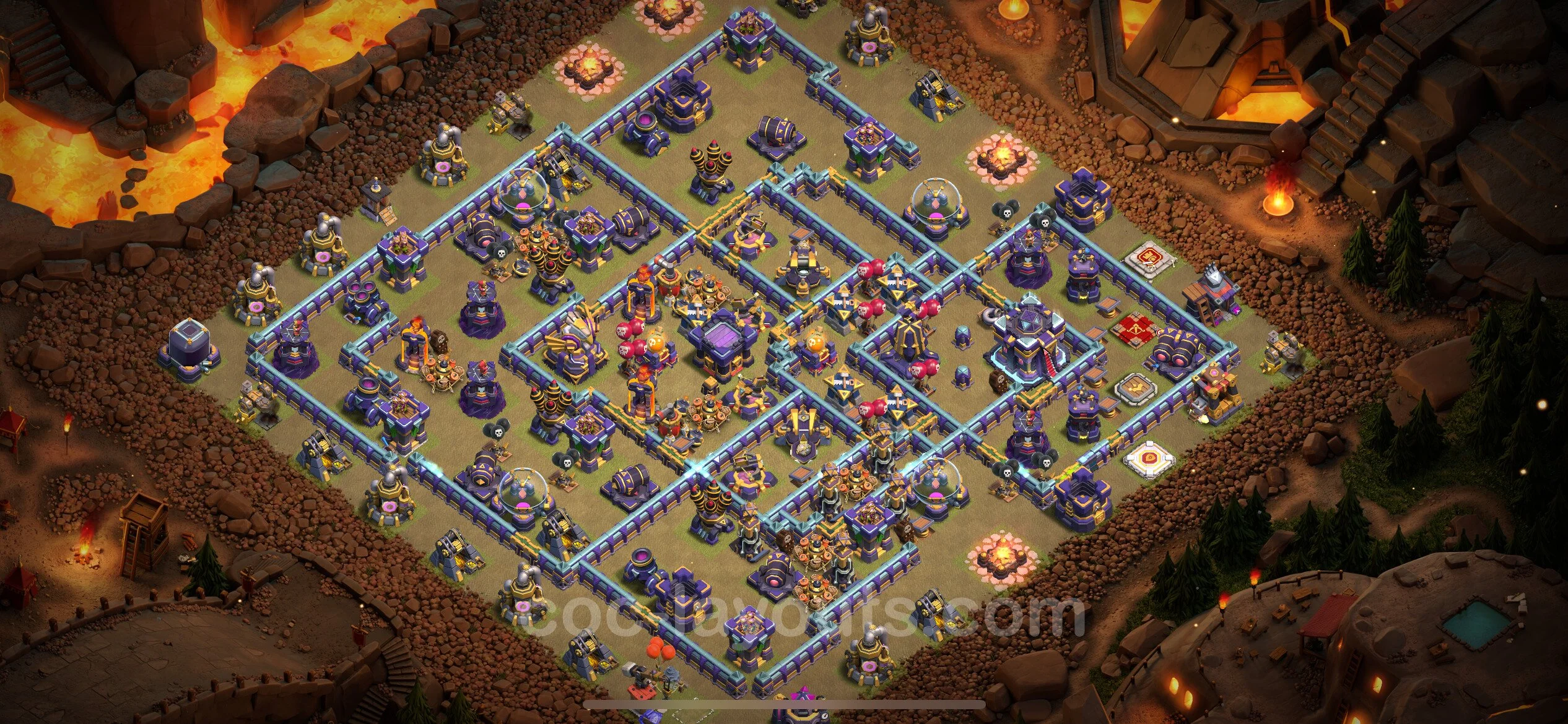 Top War Base TH15 with Link, Anti Everything - Anti 3 Stars CWL Plan - Clash of Clans - (#57) — Война BH15