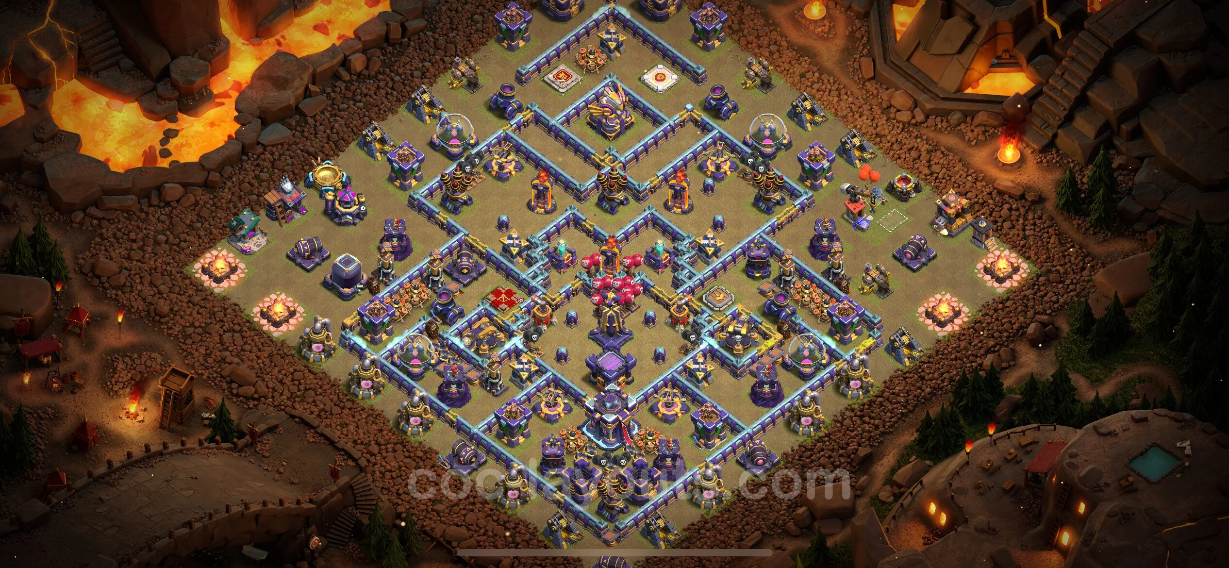 Top War Base TH15 with Link, Anti Air / Electro Dragon - CWL Defence Plan - Clash of Clans - (#61) — Війна BH15