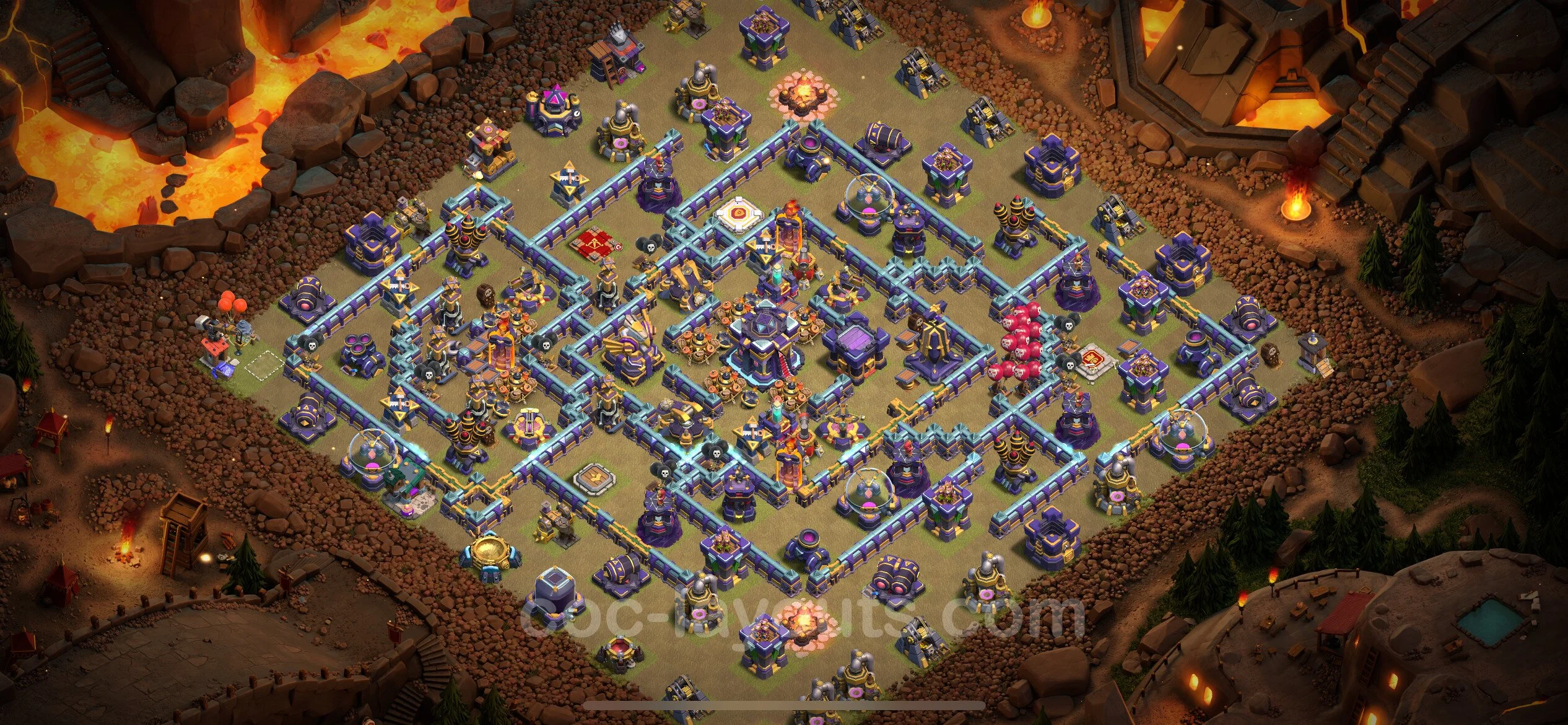 Top War Base TH15 with Link, Anti Everything - CWL Defence Plan - Clash of Clans - (#65) — Wojna BH15