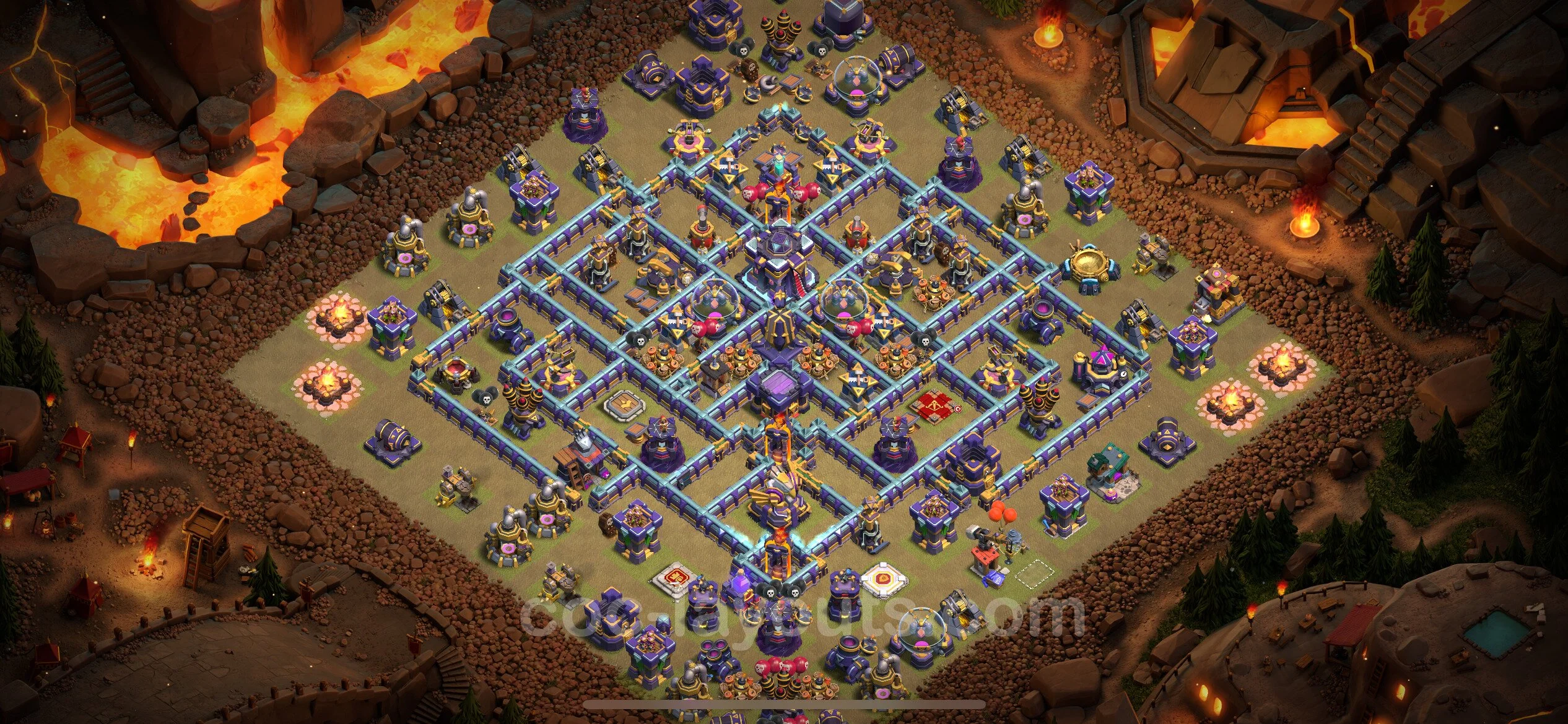 Top War Base TH15 with Link - CWL Defence Plan - Clash of Clans - (#66) — Wojna BH15
