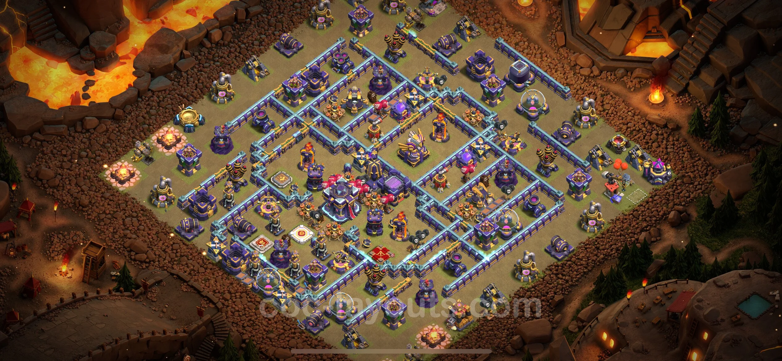 Top War Base TH15 with Link, Anti Everything - Anti 3 Stars CWL Plan - Clash of Clans - (#68) — Krieg BH15