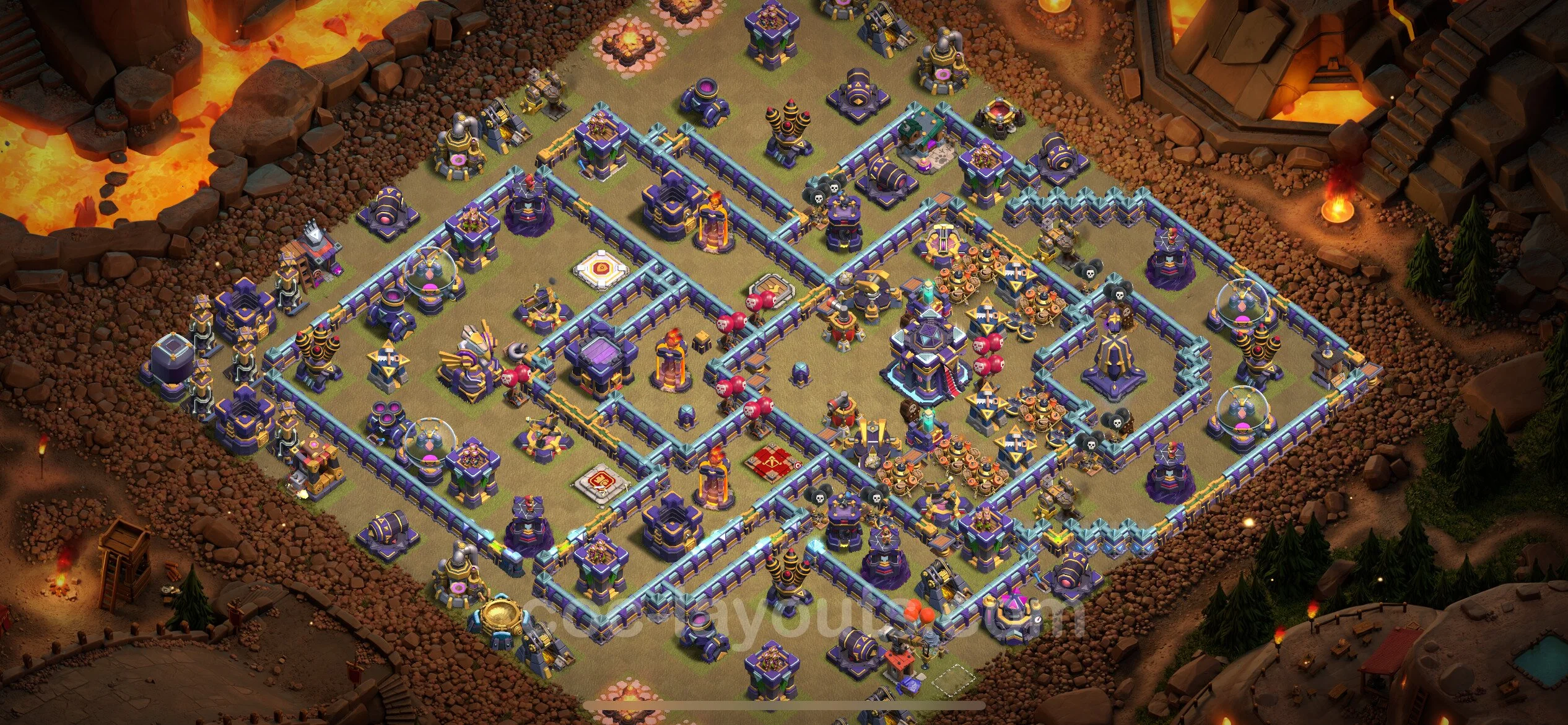 Top War Base TH15 with Link, Anti Everything - Anti 3 Stars CWL Plan - Clash of Clans - (#71) — Война BH15