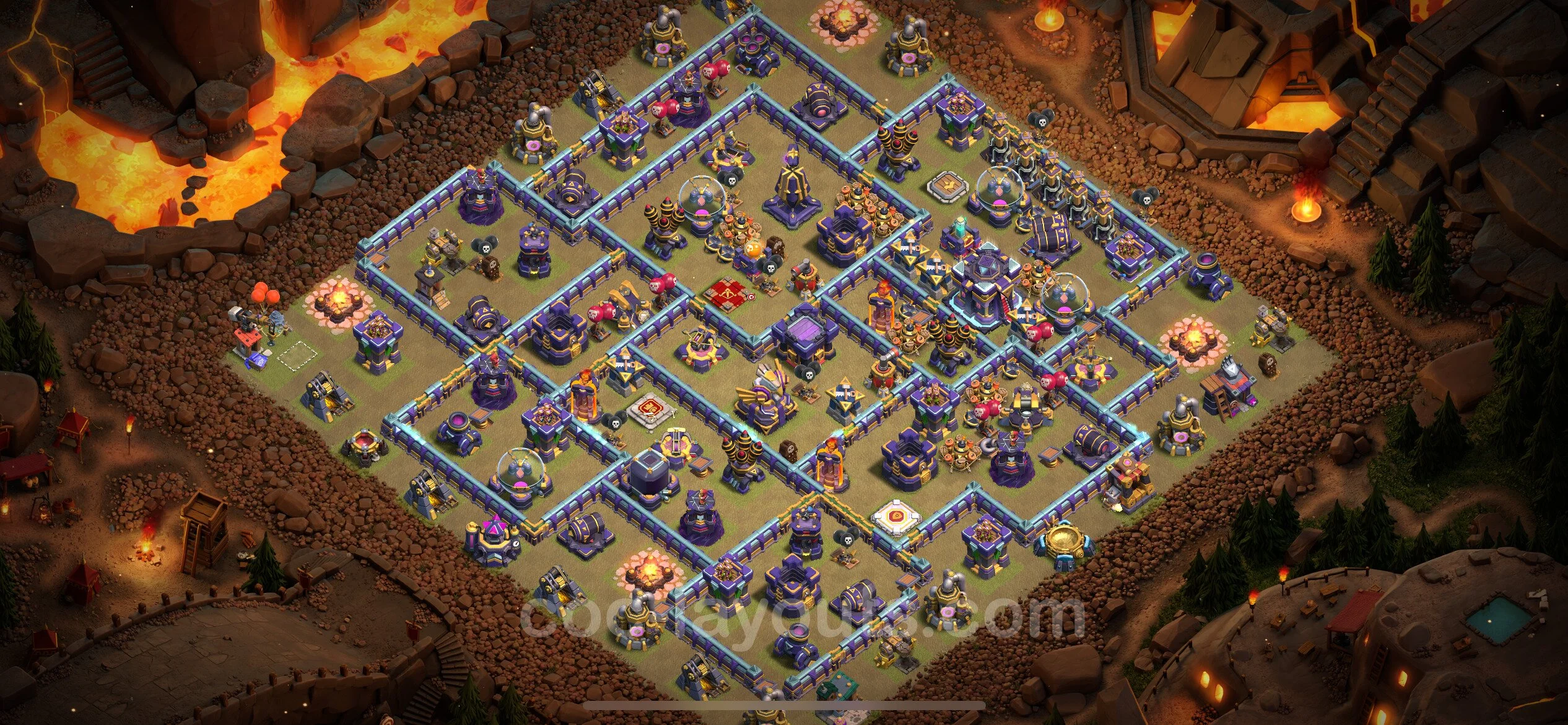 Top War Base TH15 with Link, Anti Everything - Anti 3 Stars CWL Plan - Clash of Clans - (#73) — Война BH15