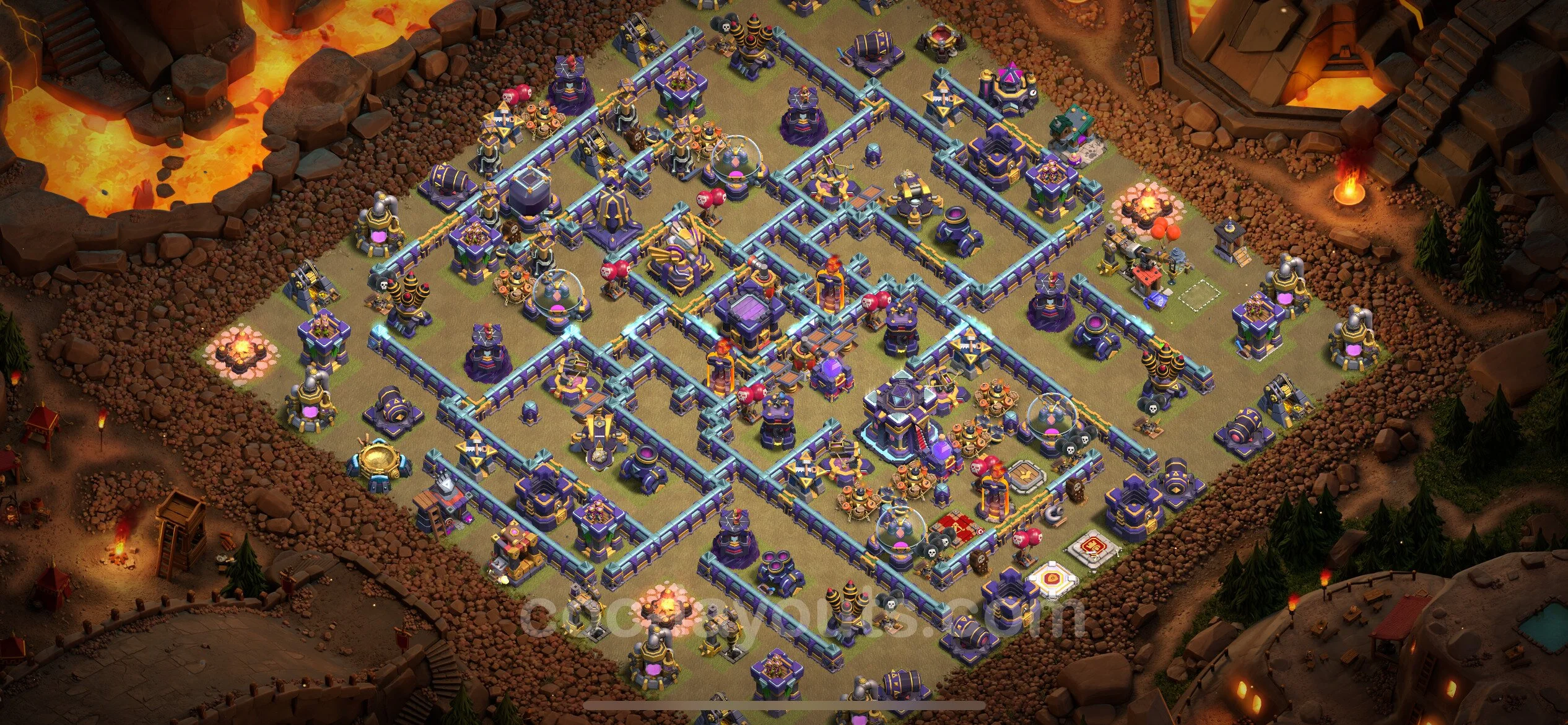 Top War Base TH15 with Link - CWL Defence Plan - Clash of Clans - (#76) — Oorlog BH15