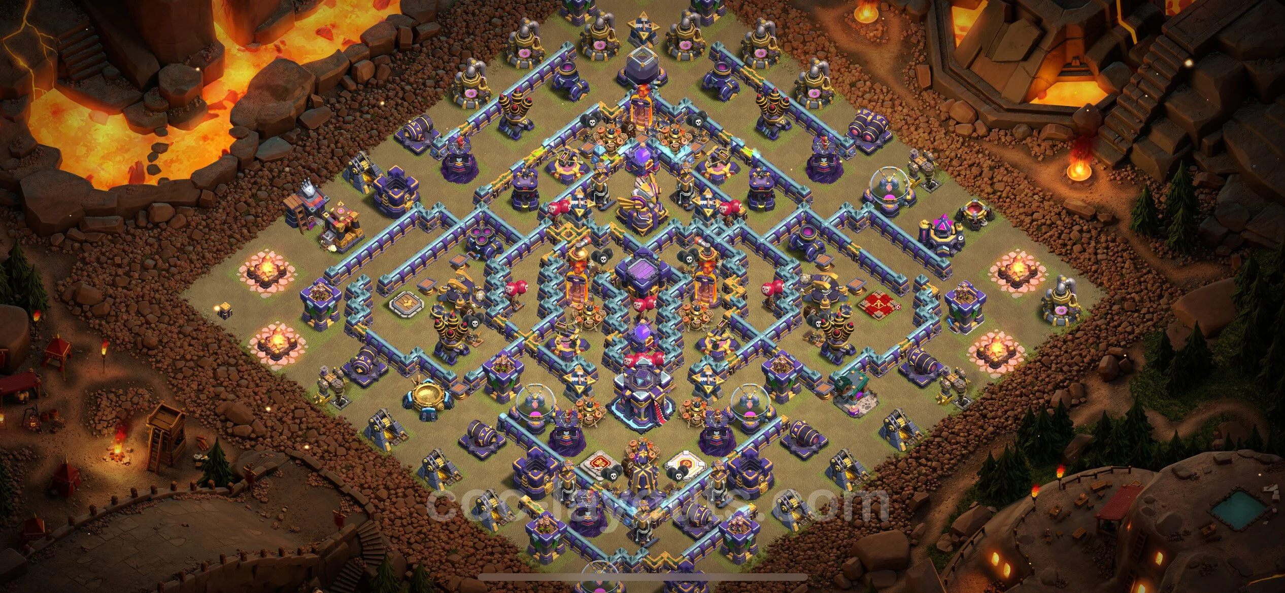 Top War Base TH15 with Link - Anti 3 Stars CWL Plan - Clash of Clans - (#80) — Війна BH15