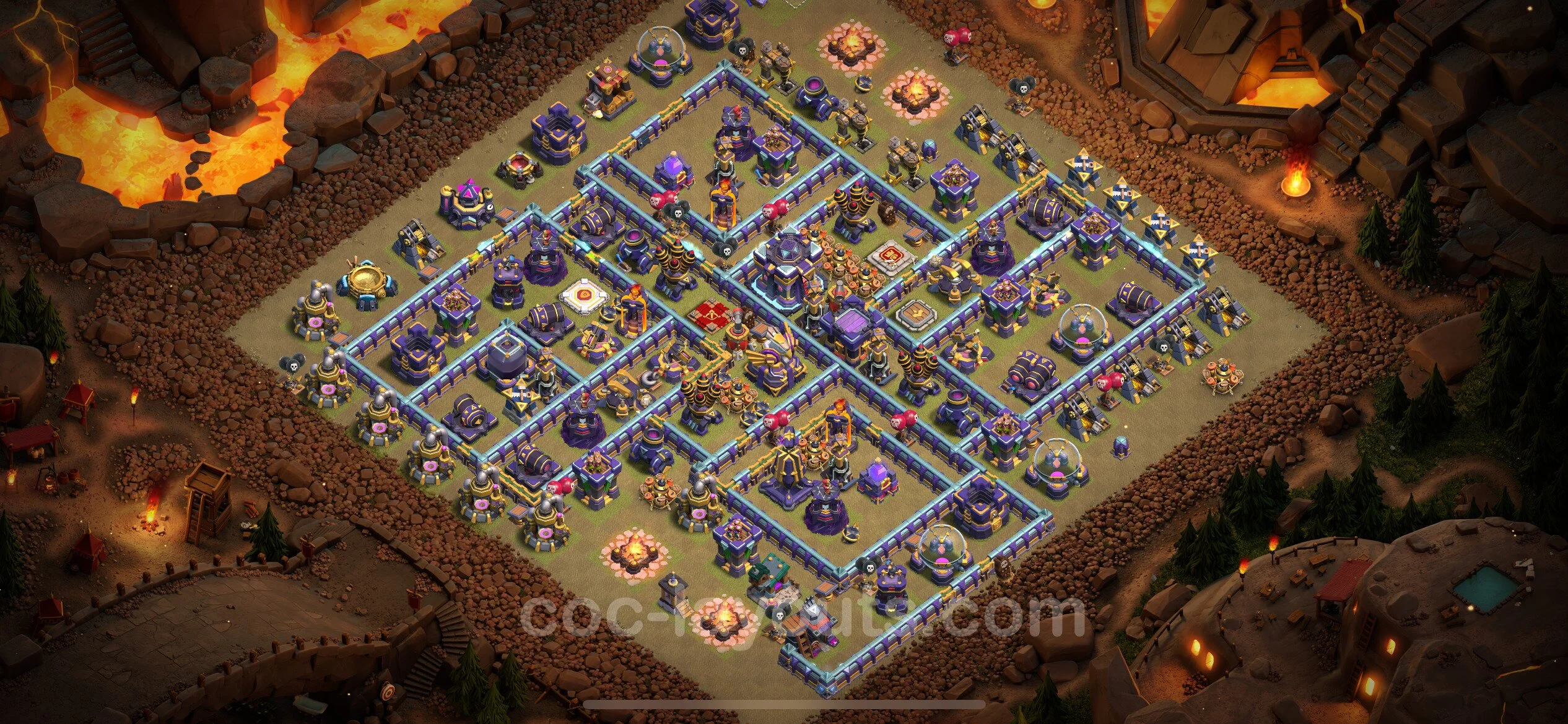 Top War Base TH15 with Link - Anti 3 Stars CWL Plan - Clash of Clans - (#82) — Війна BH15