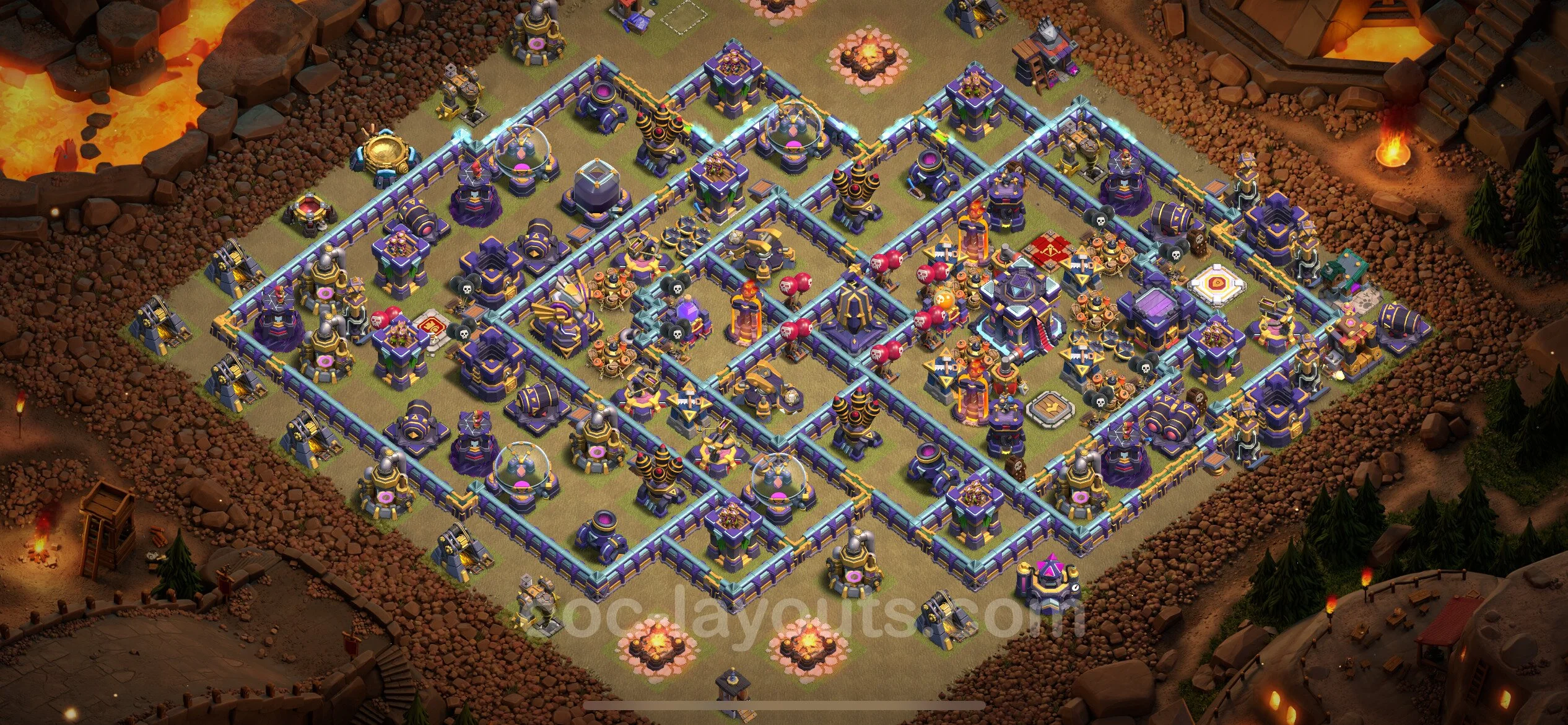 Top War Base TH15 with Link - CWL Defence Plan - Clash of Clans - (#83) — War BH15