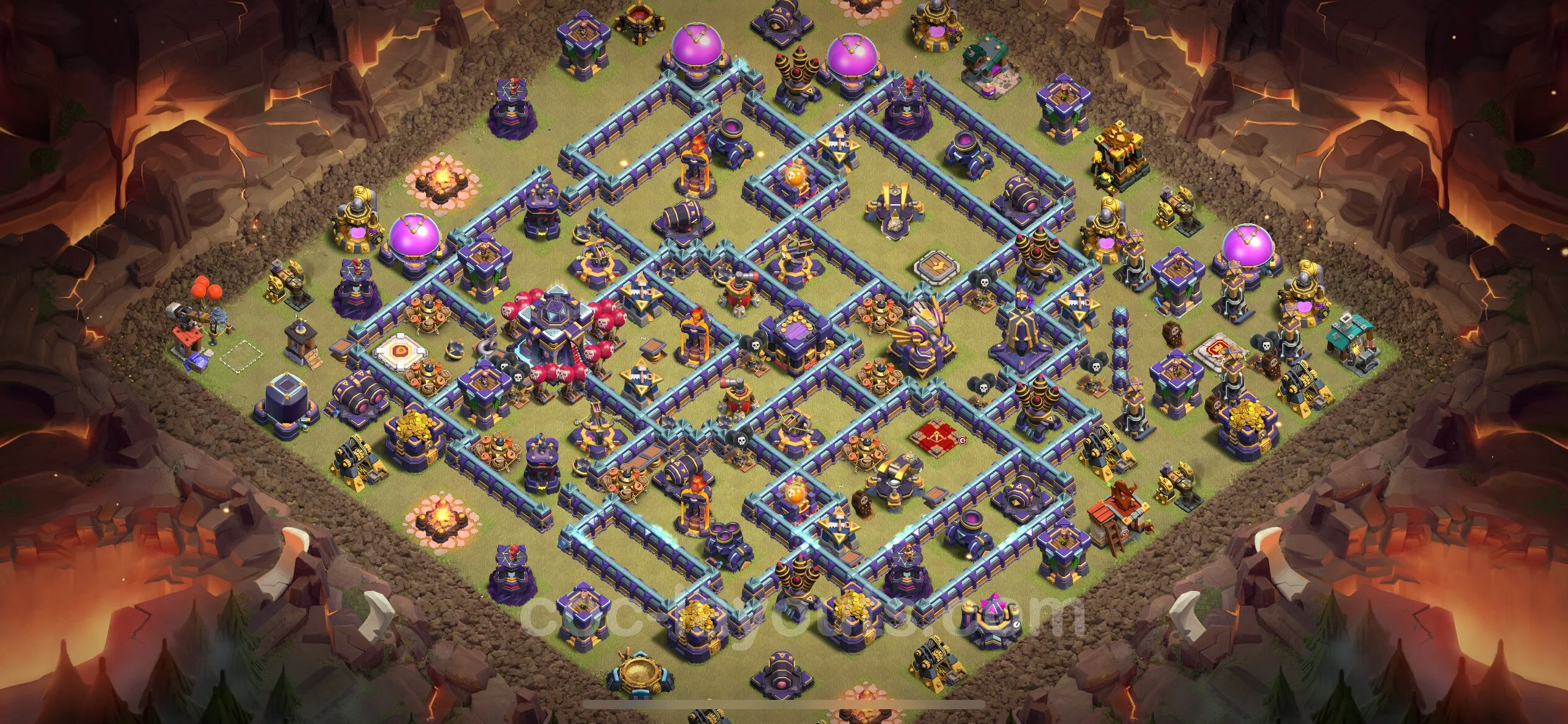 Top War Base TH15 with Link, Anti Everything - Anti 3 Stars CWL Plan - Clash of Clans - (#84) — Krieg BH15