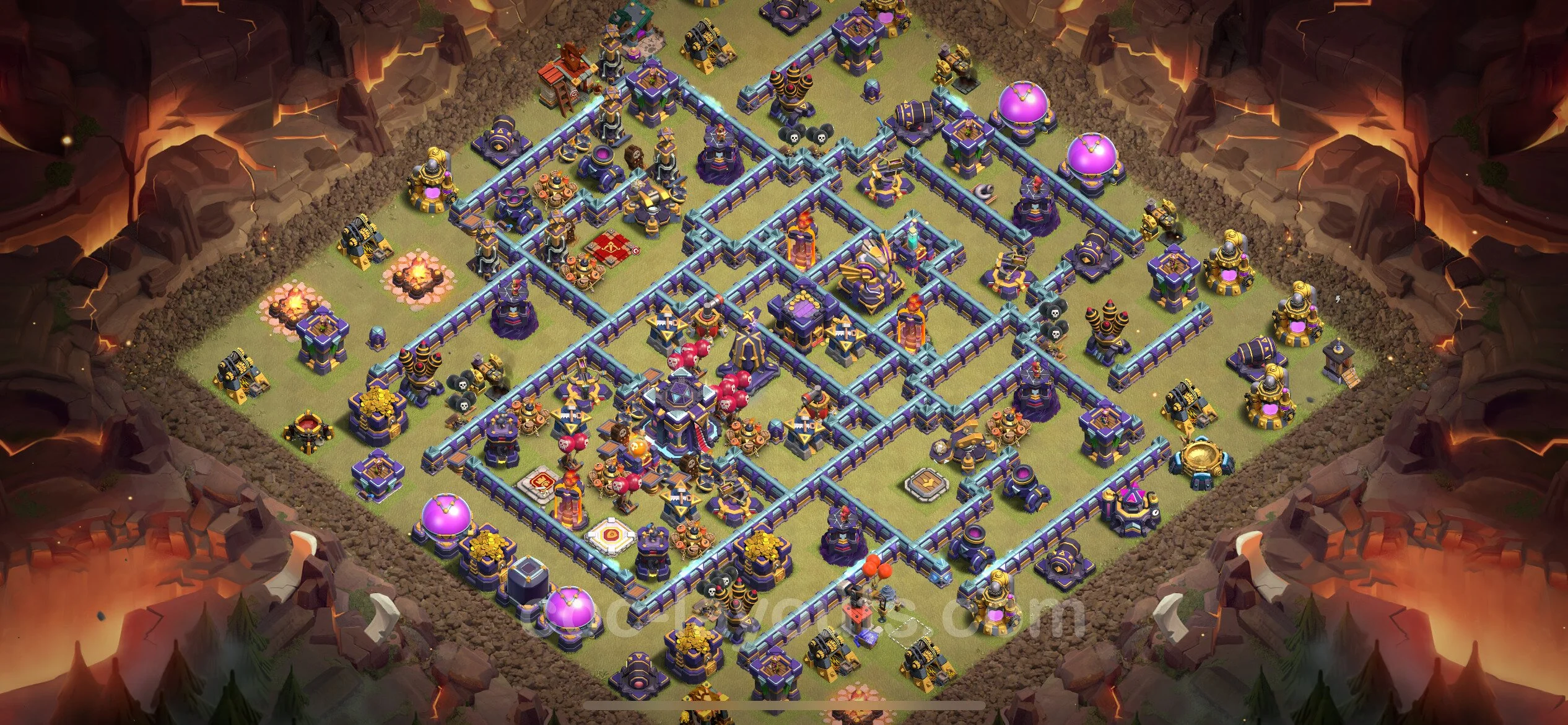Top War Base TH15 with Link - Anti 3 Stars CWL Plan - Clash of Clans - (#85) — Війна BH15