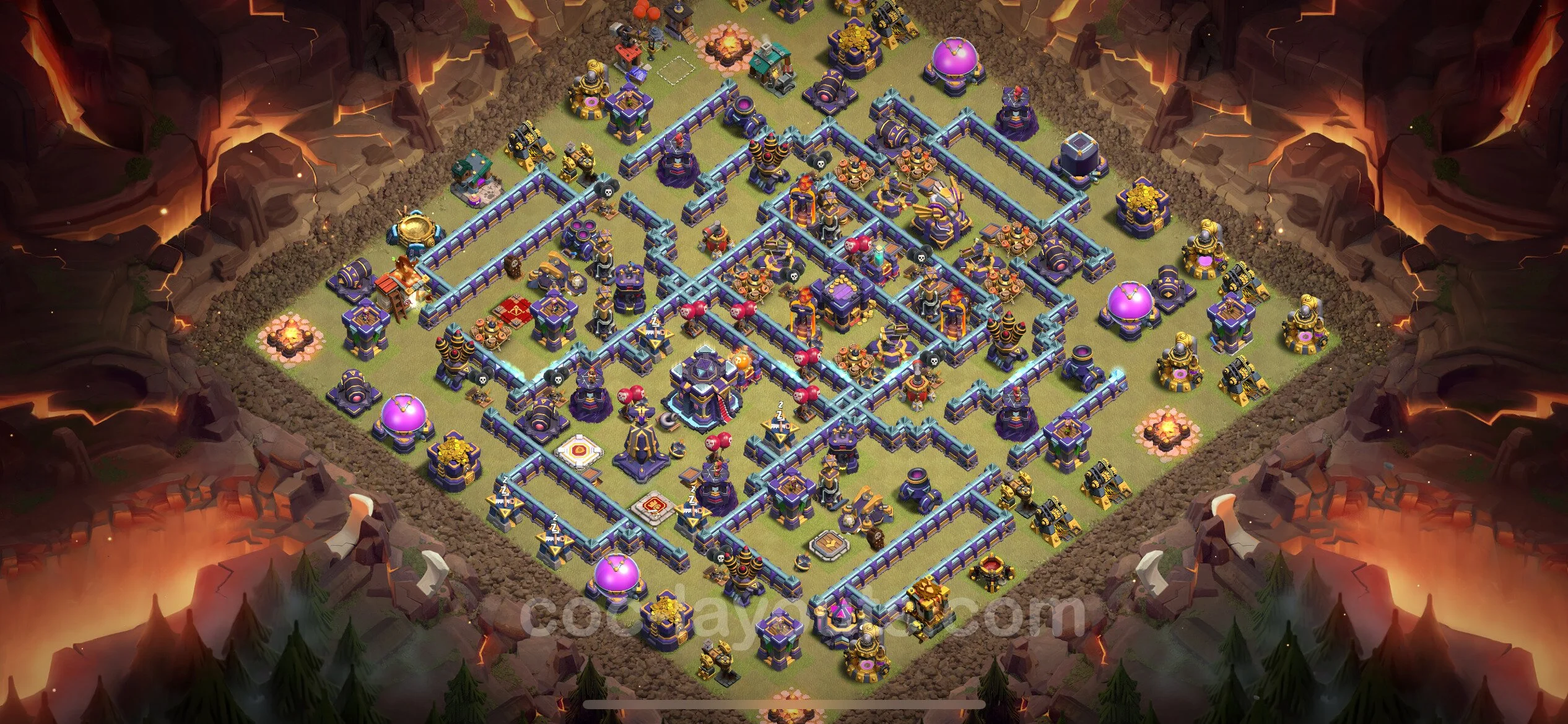 Top War Base TH15 with Link, Anti Everything - Anti 3 Stars CWL Plan - Clash of Clans - (#91) — Oorlog BH15