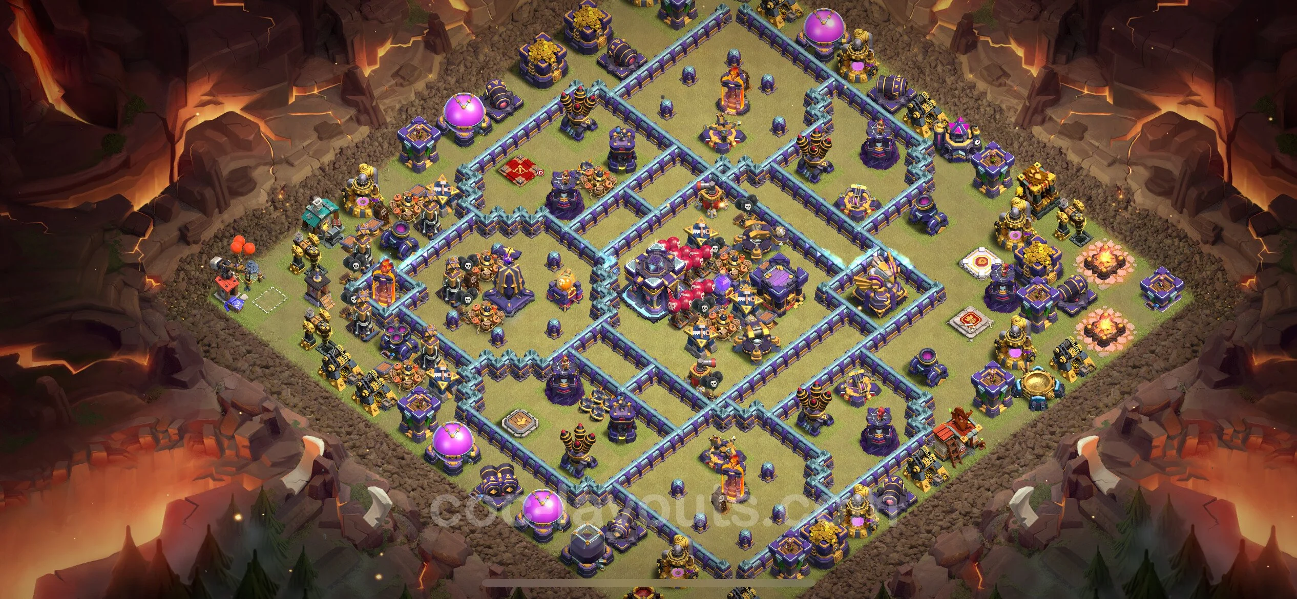 Top War Base TH15 with Link - Anti 3 Stars CWL Plan - Clash of Clans - (#97) — Війна BH15