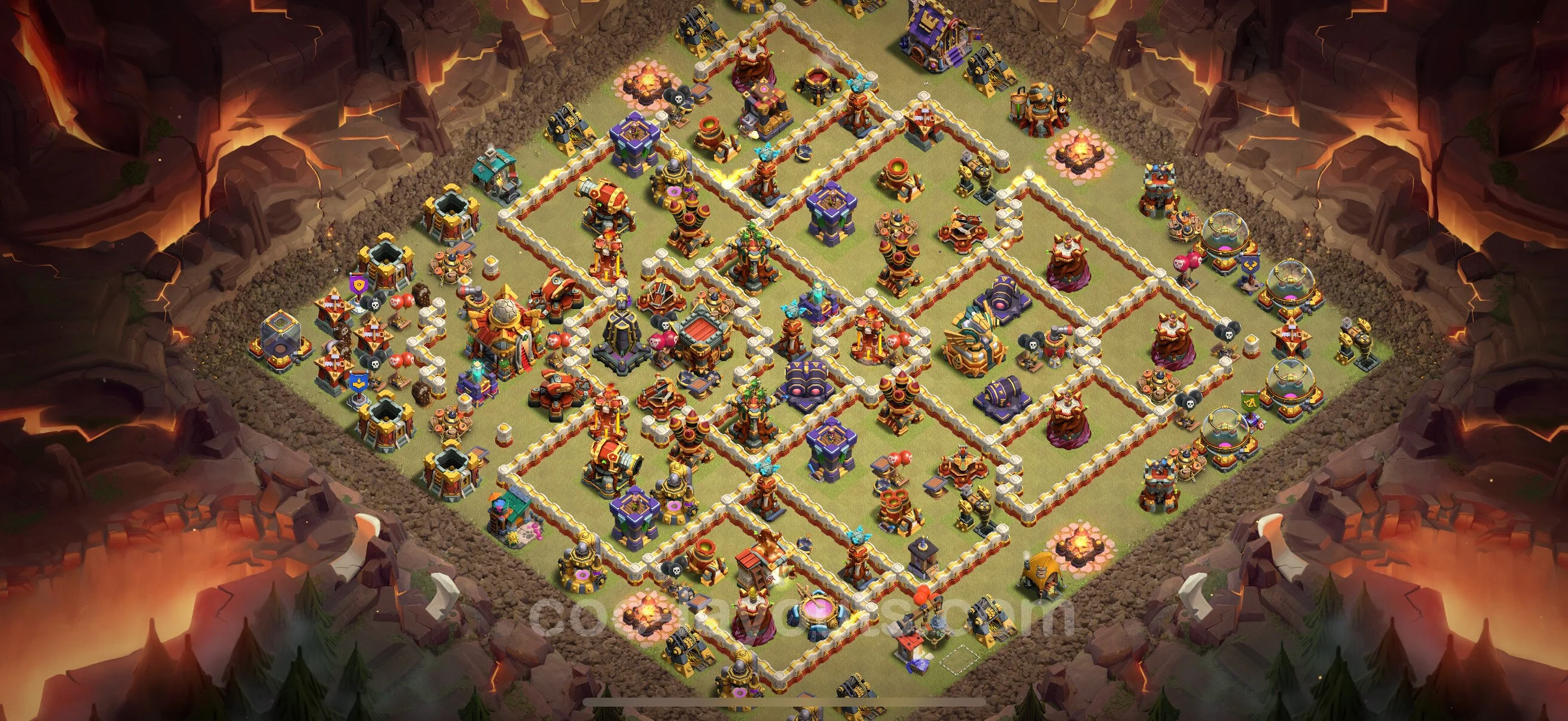 Top War Base TH16 with Link - CWL Defence Plan 2026 - Clash of Clans - (#104) — Oorlog BH16